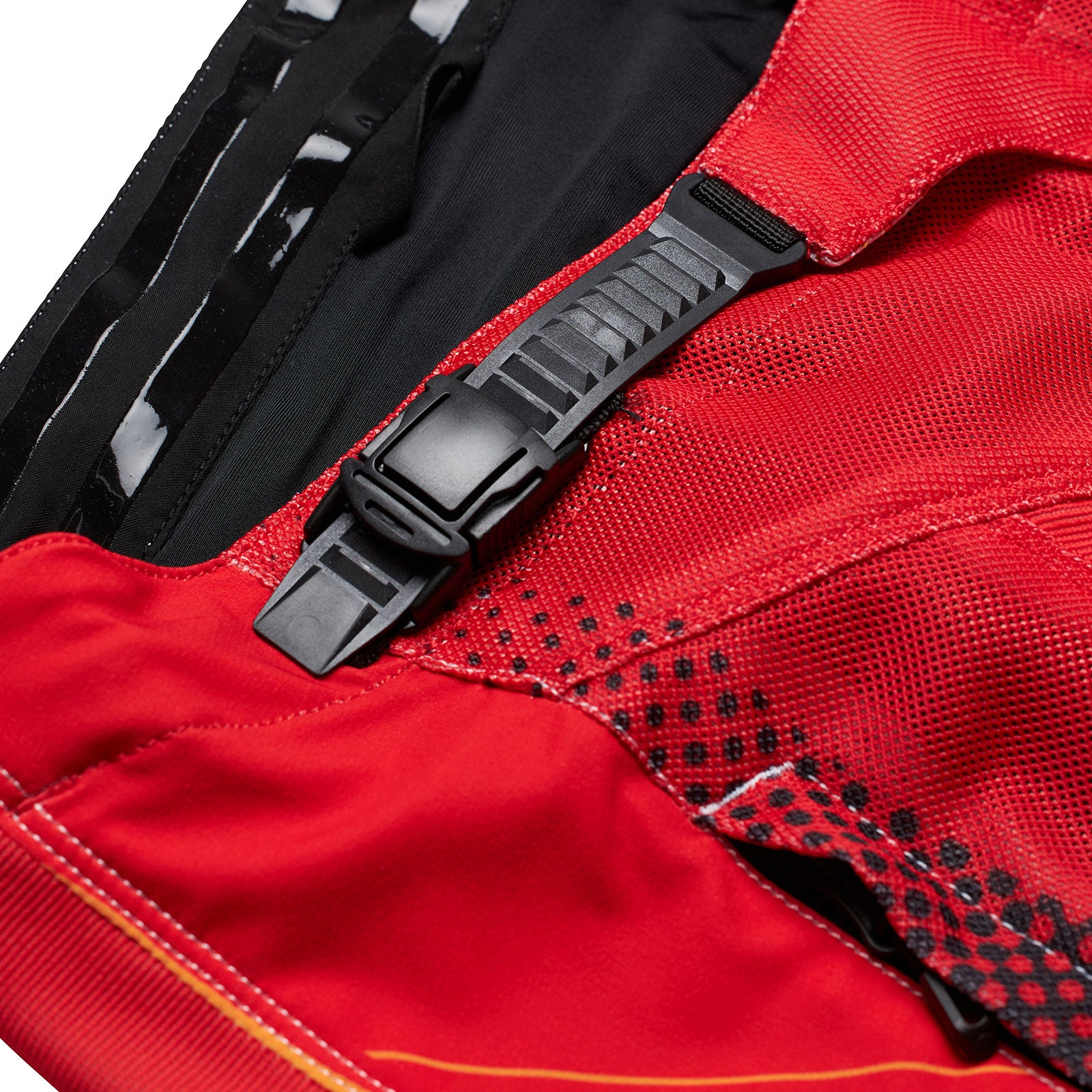 GP Pro Air Pant Bands - Adjustable Elastic Waistband for Pants (Red/White) - Perfect for Workout, Running, Yoga & Casual Wear