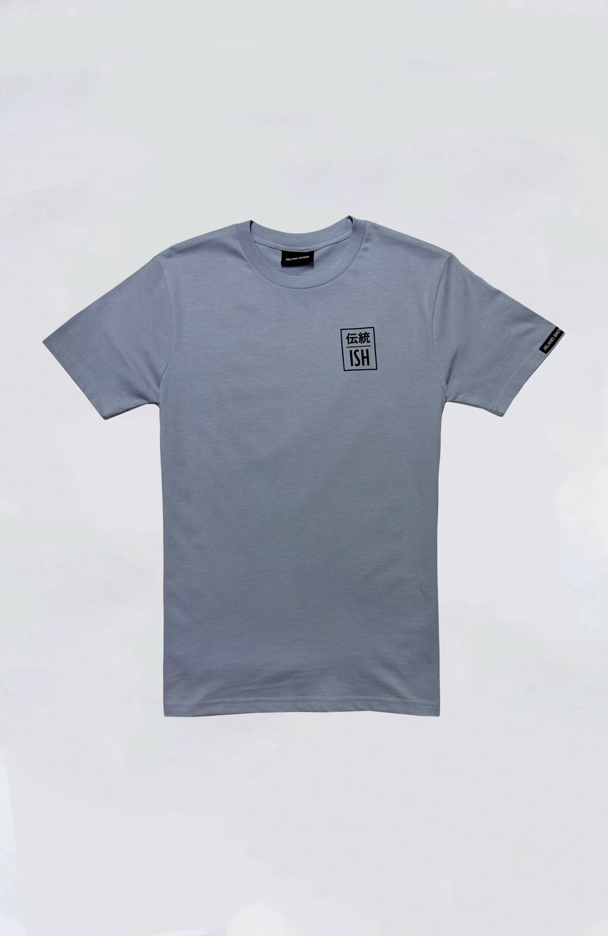 Island Snow Hawaii IS Dento Premium Heavyweight T-Shirt for Men - Soft Cotton Tee for Casual Wear, Surfing & Beach Outfits