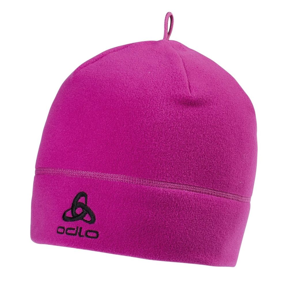 Odlo Women's Microfleece Beanie - Festival Fuchsia One Size | Warm Winter Hat for Outdoor Activities, Skiing, Hiking & Casual Wear