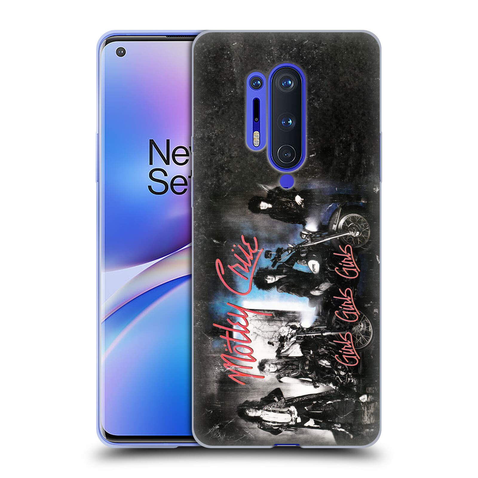 Head Case Designs Officially Licensed Motley Crue Girls Girls Girls Album Soft Gel Case for OnePlus 8 Pro 5G - Perfect for Concerts, Music Fans & Daily Protection