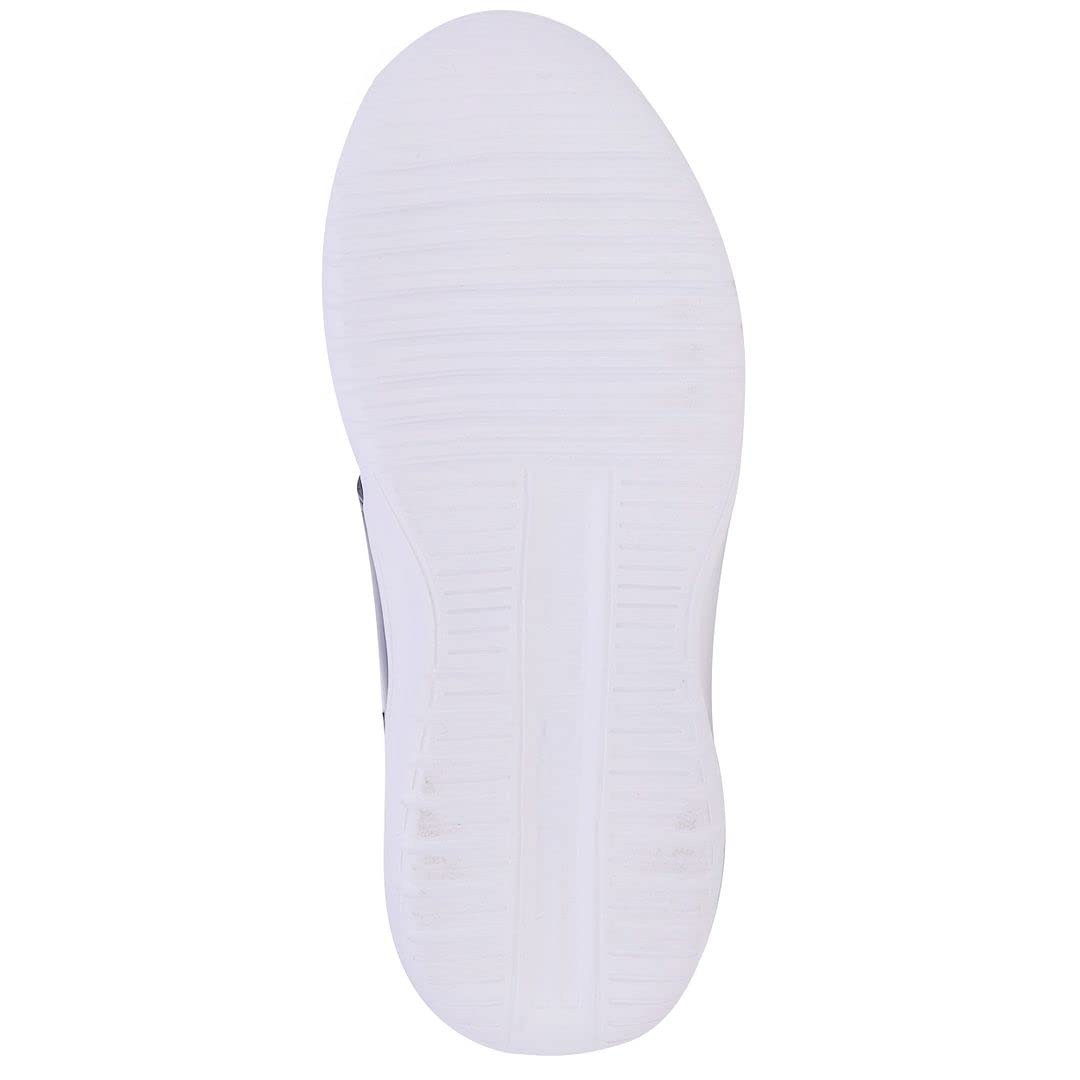 Nautica Kids Girls Metallic Fashion Sneakers - Lace-Up Athletic Running Shoes for Toddler, Little Kid & Big Kid | Lightweight & Comfortable for School, Play & Sports Activities