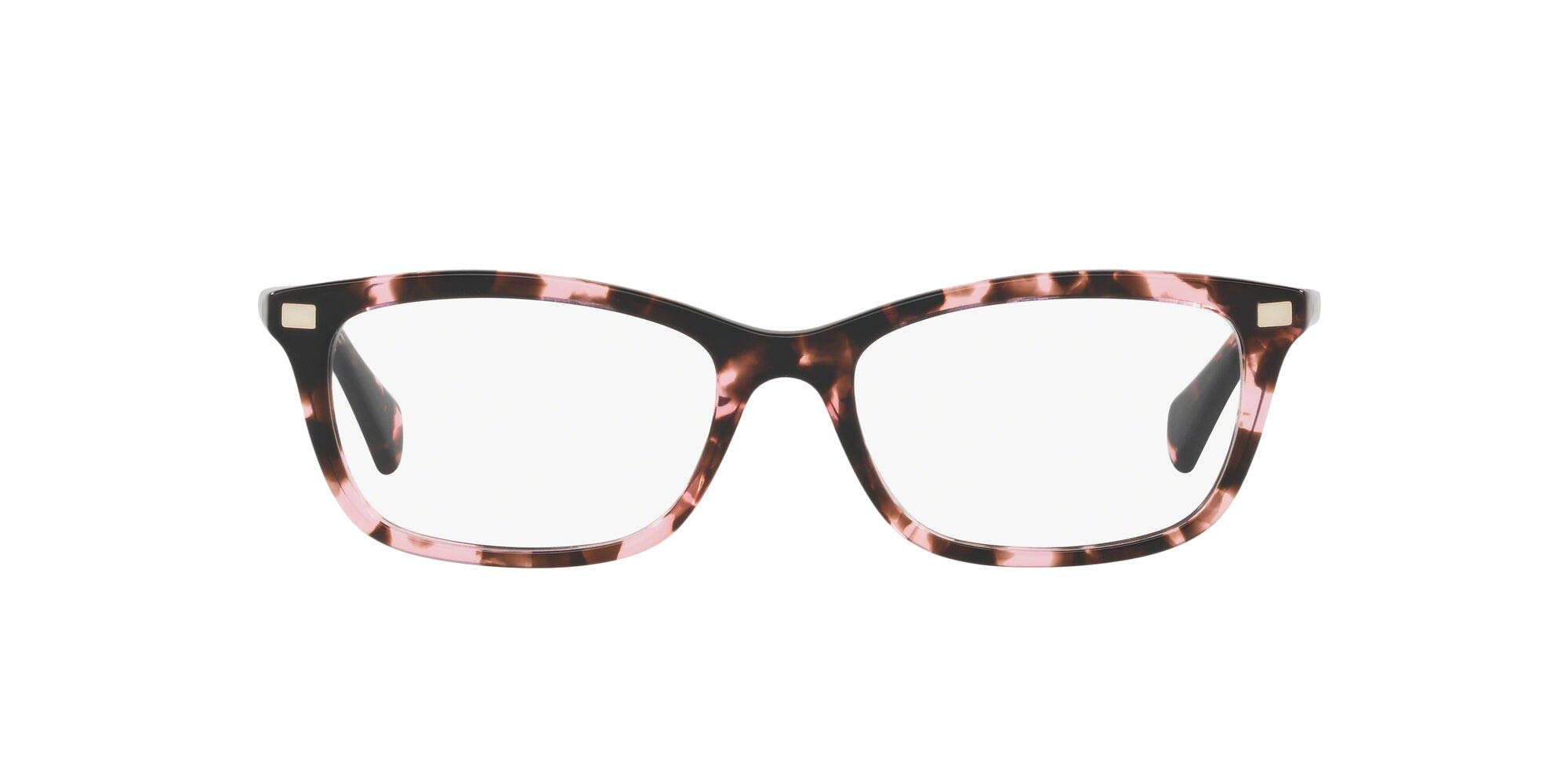 Ralph Lauren Women's Ra7089 Rectangular Prescription Eyeglass Frames | Classic Designer Optical Glasses for Work & Everyday Wear