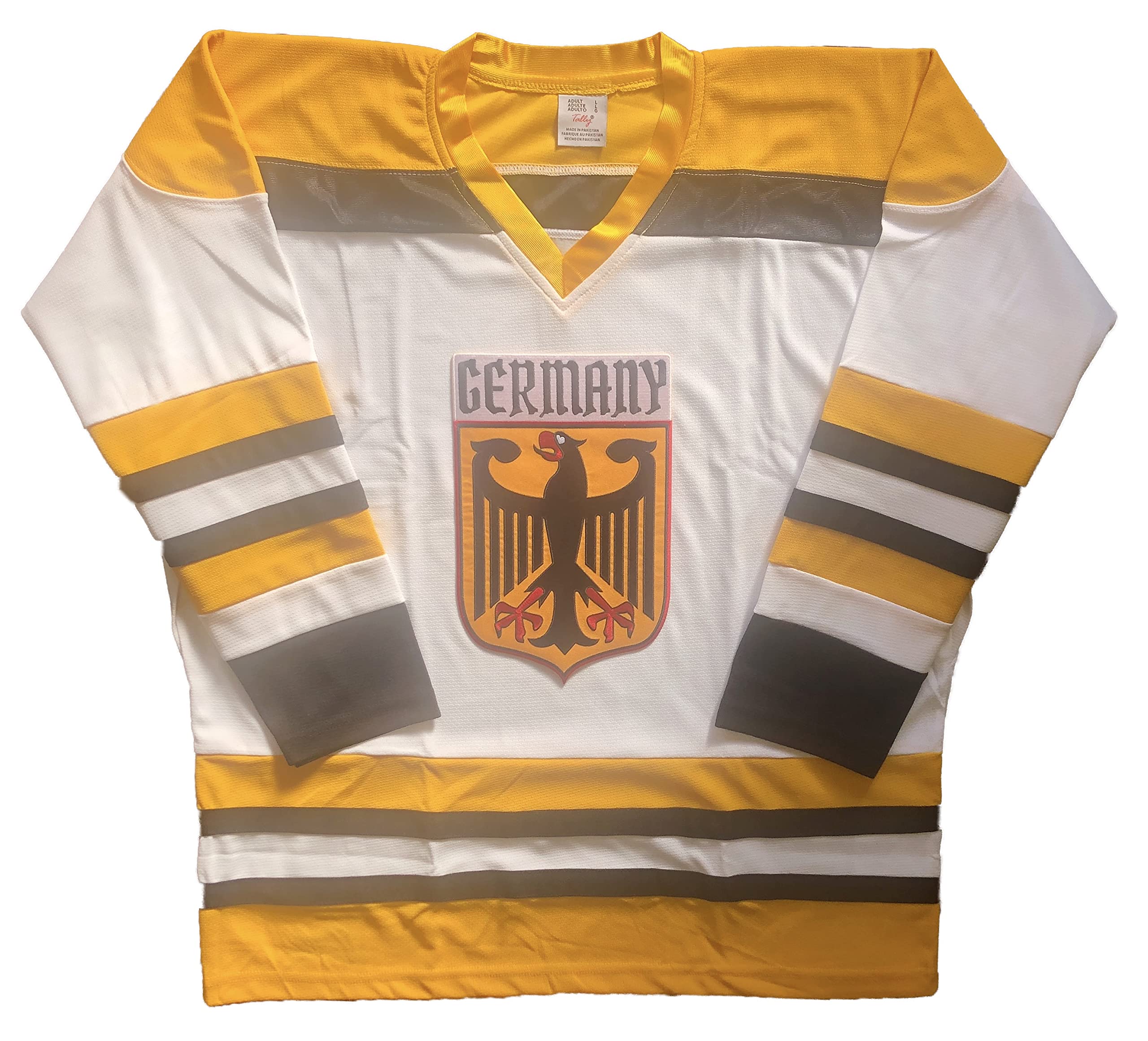 Custom Germany Hockey Jerseys for Team & Fans - Personalized Hockey Uniforms - Fast US Shipping - Perfect for Games, Tournaments & Fan Support