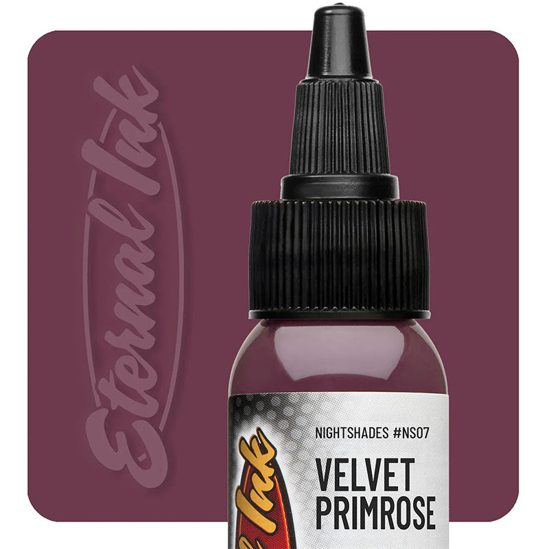 Eternal Nightshades Velvet Primrose Ink - Premium Dark Purple Liquid Ink for Calligraphy, Art & Tattoos - Perfect for Gothic Writing, Wedding Invitations & Creative Projects