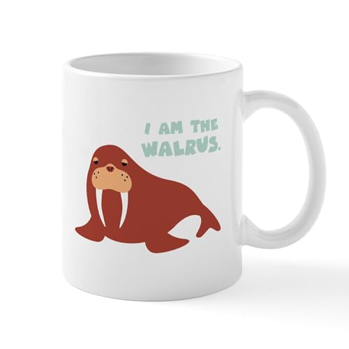 White - I Am The Walrus Mugs