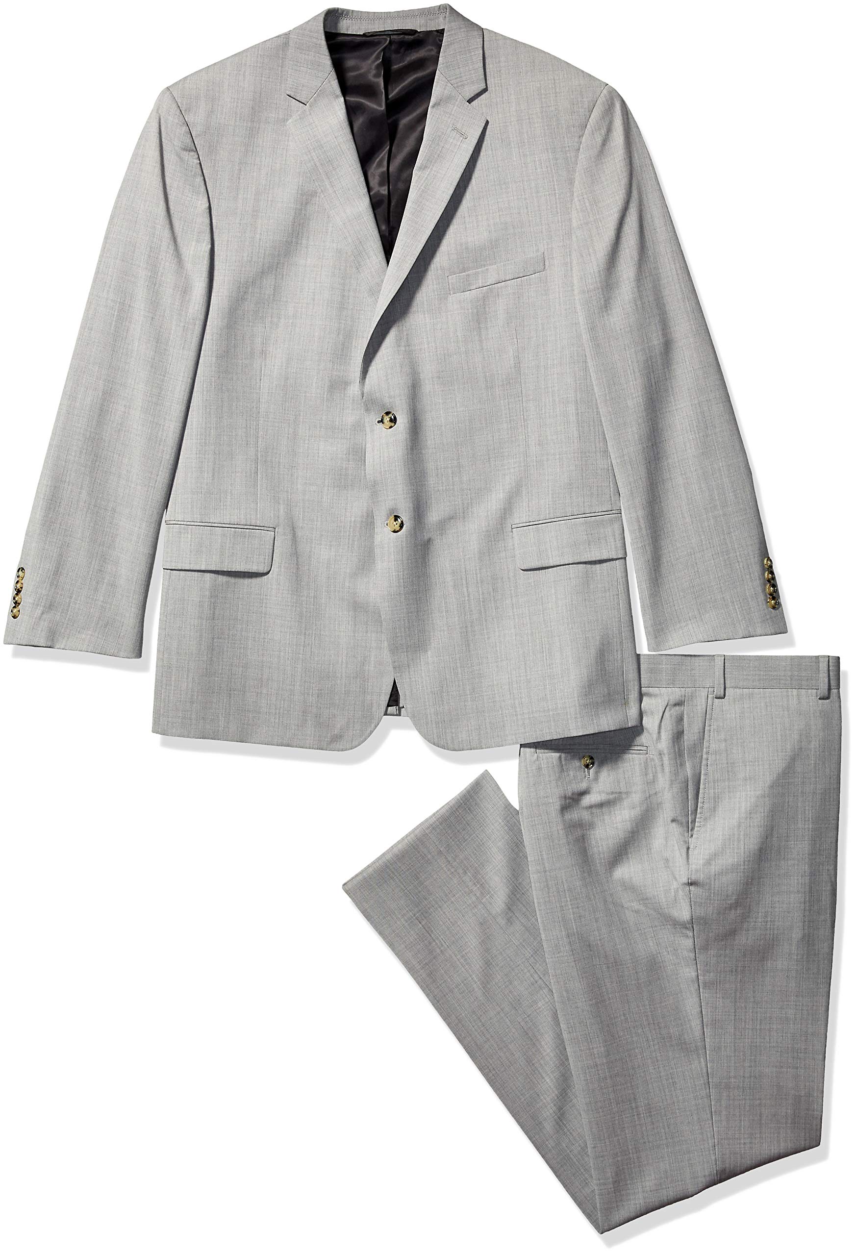 Palm Beach Men's Bishop Suit - Premium Lightweight Summer Business Suit for Weddings, Office & Formal Events | Breathable Comfort Fit Blazer & Pants Set