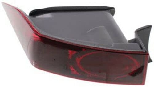 2006-2008 Acura TSX Left Driver Side Tail Light Replacement - OEM Style Tail Lamp Assembly for Improved Visibility & Safety | Perfect for Night Driving & Bad Weather Conditions