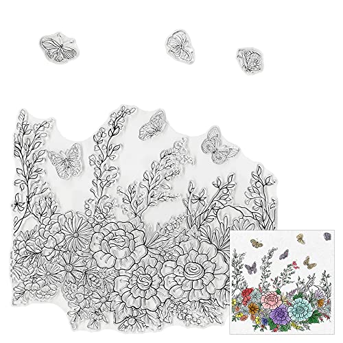 Style 5:butterfly Flowers