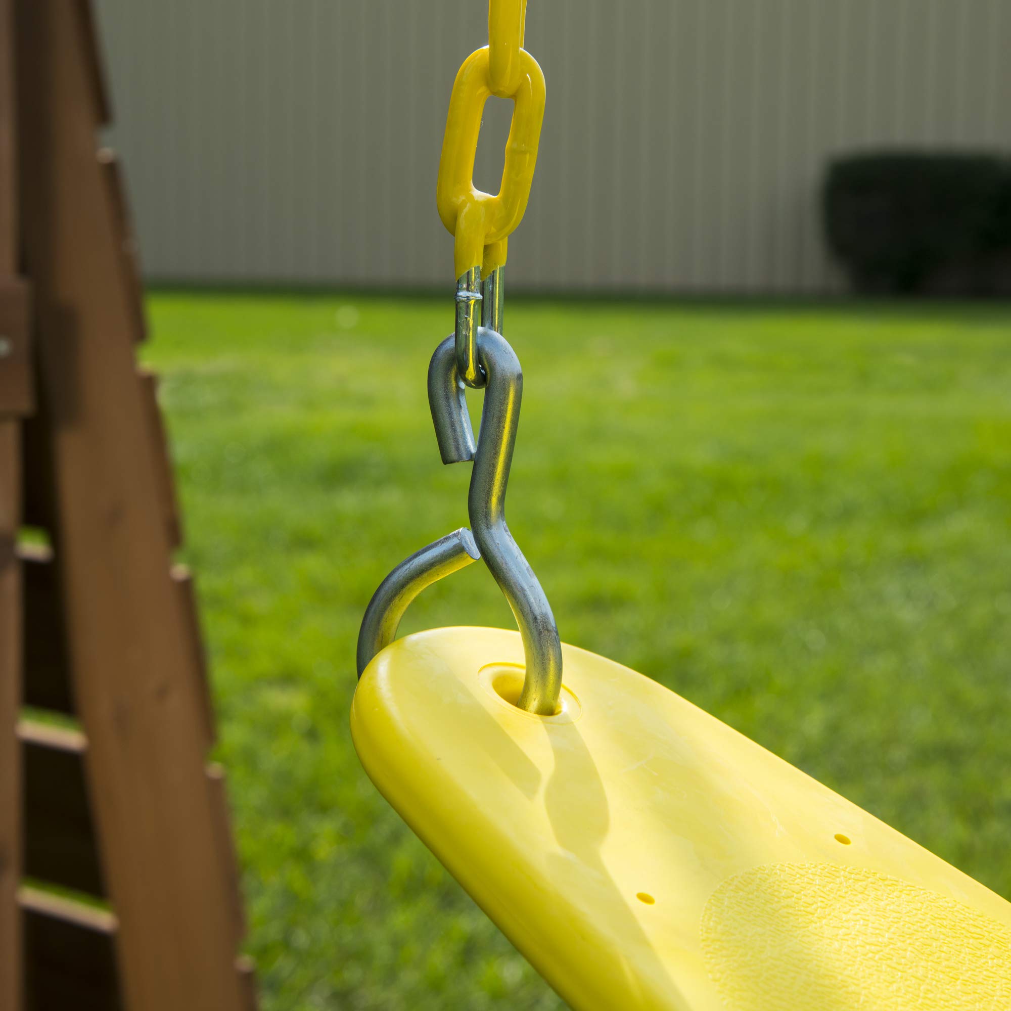 Heavy Duty Yellow Swing Seats with Stand - WS 5110 Swing Set Replacement for Kids | Outdoor Playground & Backyard Swing Accessories | Perfect for Parks, Schools, and Home Play Areas