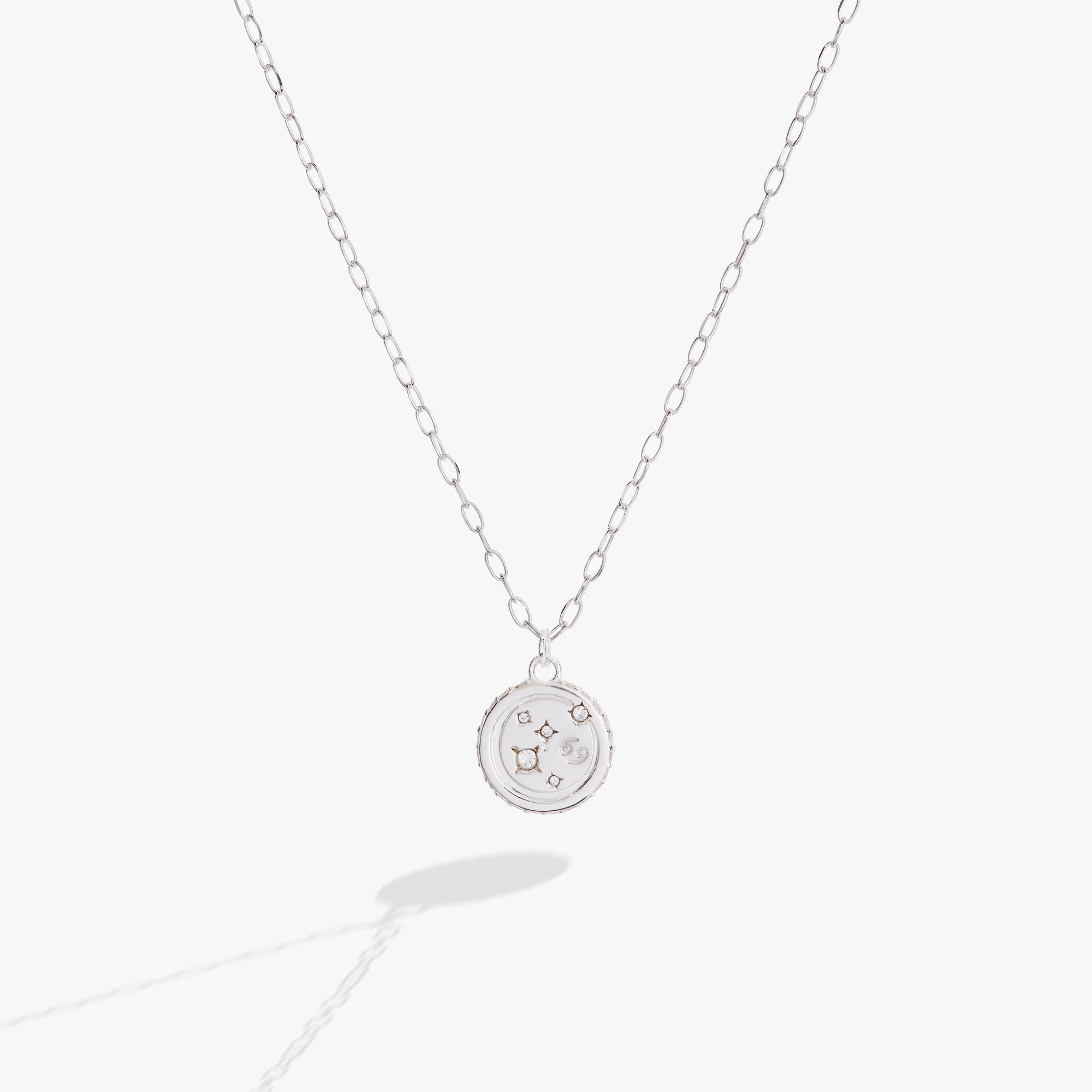 Cancer Zodiac Sign Sterling Silver Necklace - Elegant & Meaningful Jewelry for Women - Perfect Gift for Birthdays, Anniversaries & Special Occasions