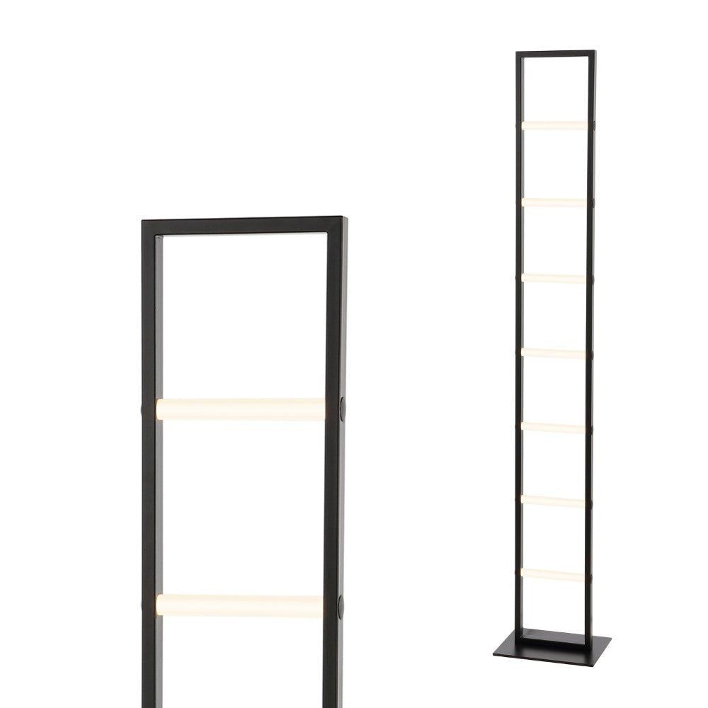Minimalist Modern Iron Ladder Dimmable LED Floor Lamp - 59.3