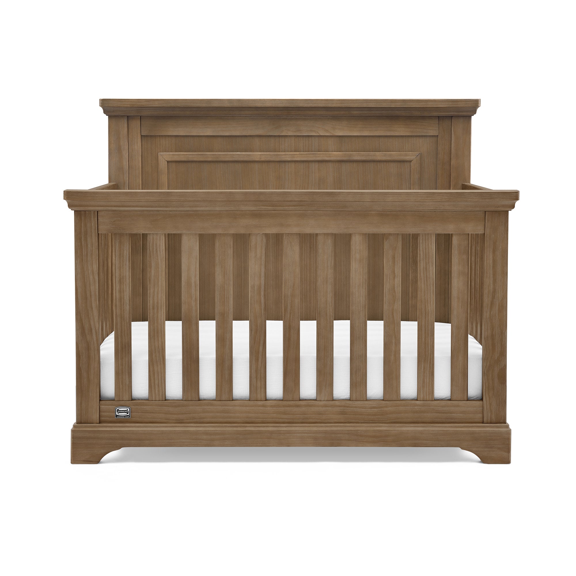 Paloma 4-in-1 Convertible Baby Crib - Toddler Bed, Daybed & Full-Size Bed - Modern Nursery Furniture for Boys & Girls - Perfect for Newborns to Teens Bedroom