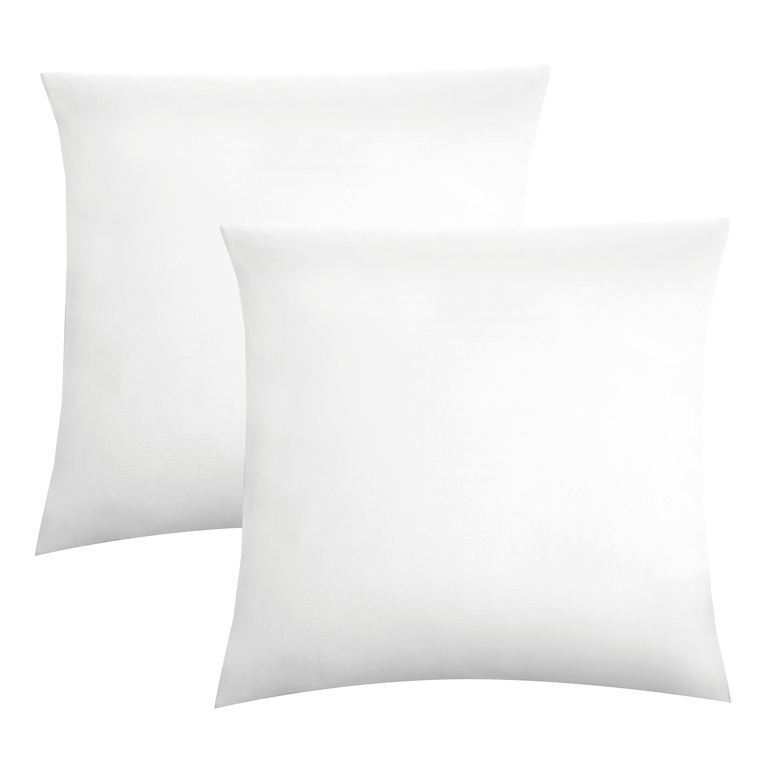 Premium Cotton Bed Pillow Set of 2 - Soft & Supportive Standard Size Pillows (Black) for Side, Back & Stomach Sleepers - Perfect for Home, Hotel & Guest Room Comfort