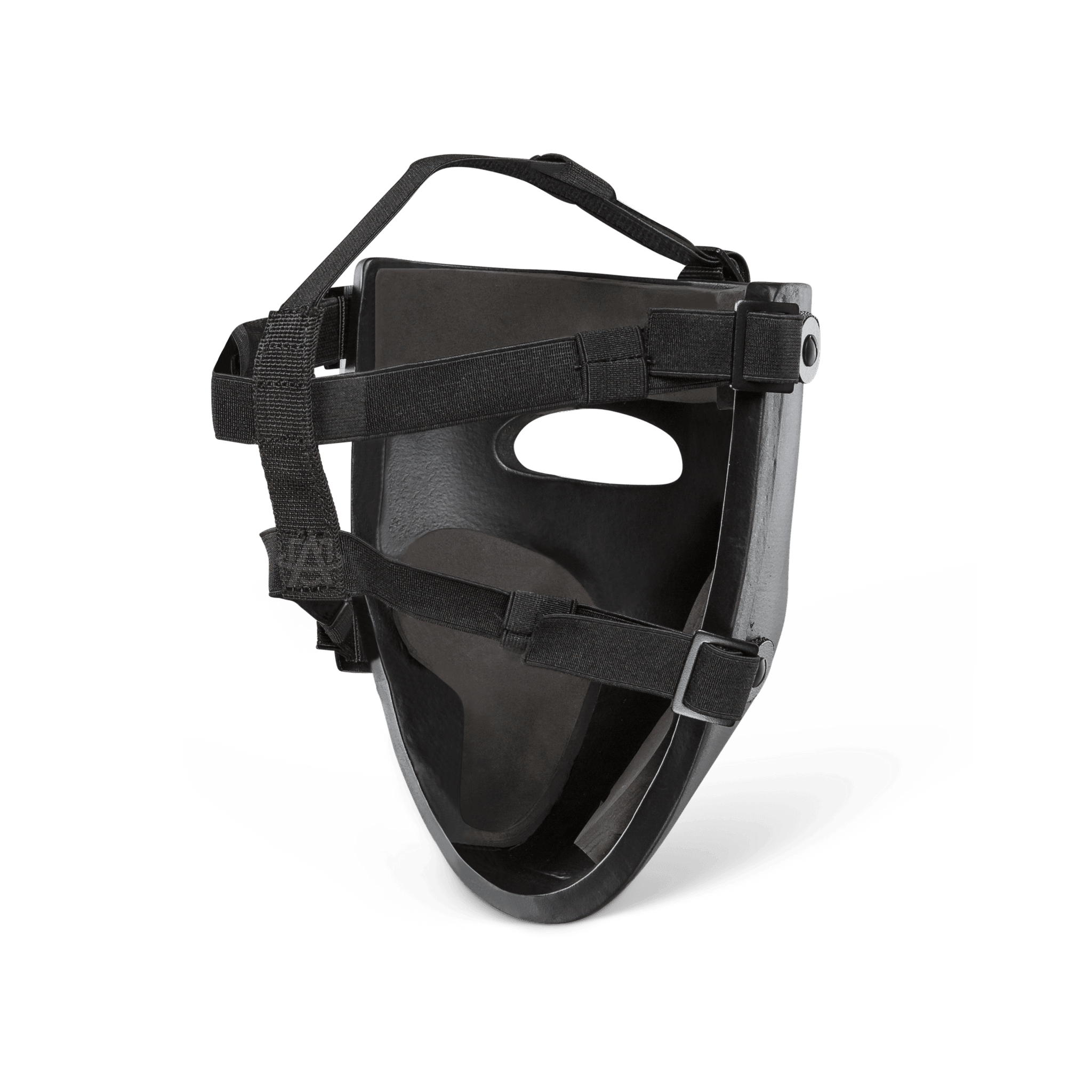 NIJ Level IIIA+ Bulletproof Half Face Mask for Military & Tactical Helmets - Ideal for Combat, SWAT, and Law Enforcement Operations
