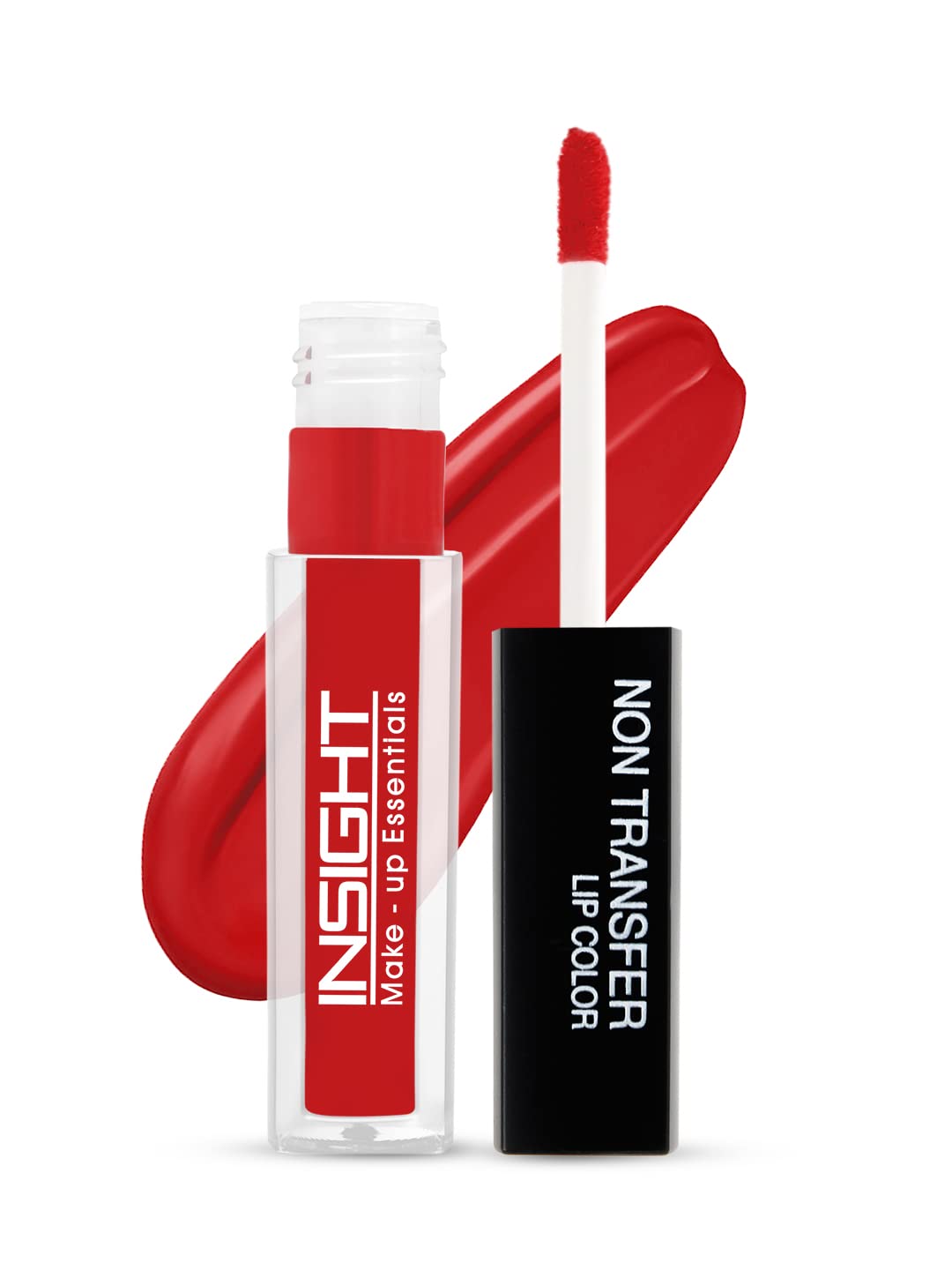 INSIGHT Non-Transfer Matte Lipstick Set - 02 Red Alert & 09 Sunset Red (4ml Each) | Long-Lasting Waterproof Lip Color for Women | Perfect for Date Night, Parties & Everyday Wear