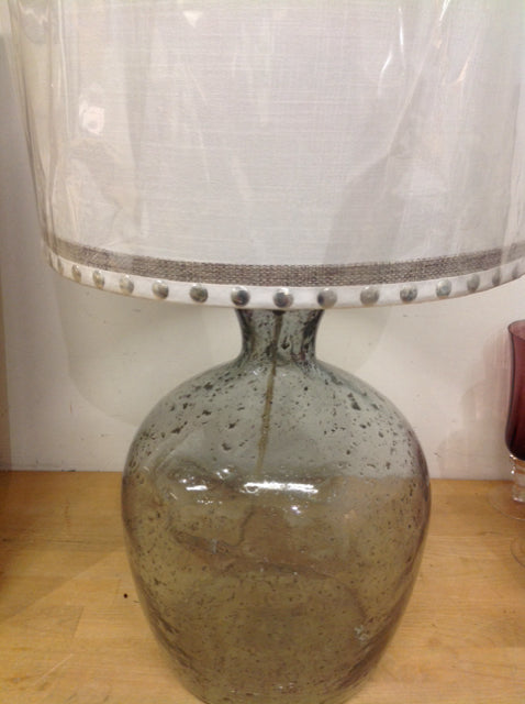 25 Pack Grey Seeded Glass Lamp Shades - Vintage Edison Bulb Covers for Pendant Lighting, Chandeliers, and Home Decor - Perfect for Living Room, Bedroom, and Restaurant Ambiance