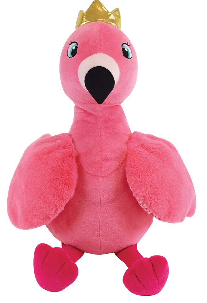 023763 Flamingo Plush Toy with Matching Pajama Set, 20.5 Inches, Pink - Perfect for Kids' Bedtime, Nursery Decor & Gift Ideas