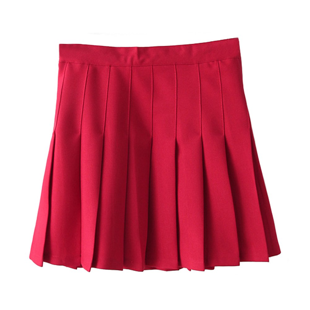 High Waist Sports Skirt with Built-in Underwear - Tennis, School, Cheerleader Pleated Skirt for Women - Perfect for Workouts, Dance & Team Uniforms
