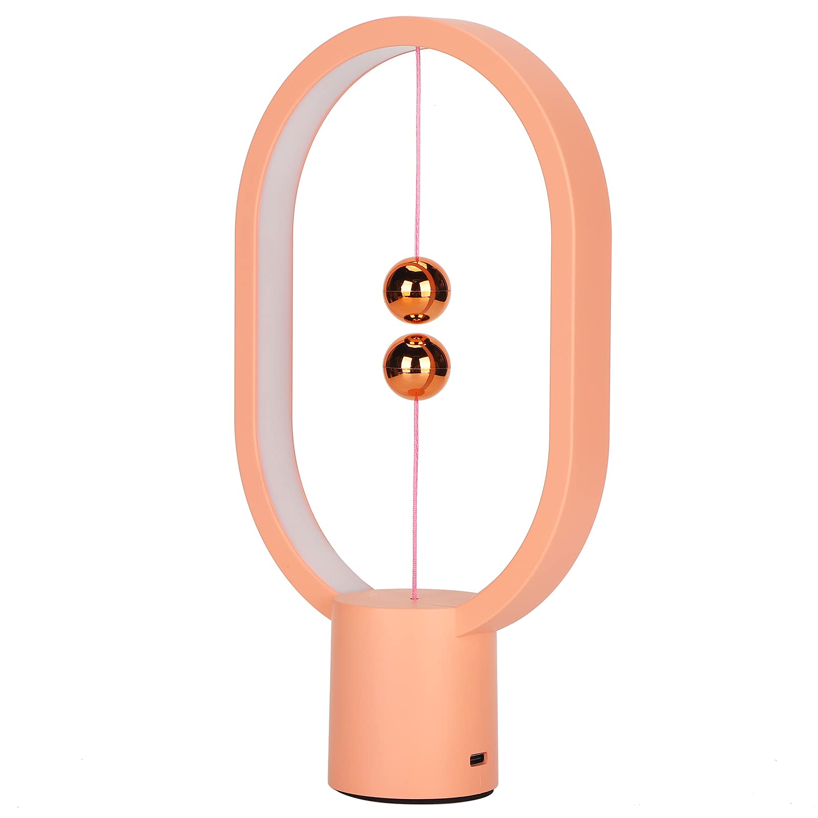 Ellipse Magnetic Floating LED Desk Lamp with Mid-Air Switch - 5V USB Powered Night Light for Bedroom, Office & Study Room - Perfect for Reading, Working & Relaxing