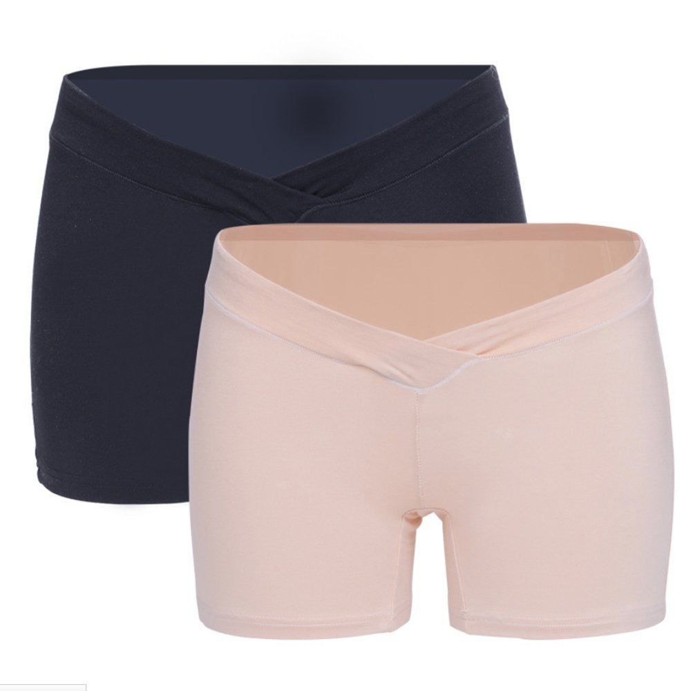 Tremour Women's Under the Bump Maternity Cradle Briefs - Pregnancy Underwear for Comfort & Support - Healthy Boyshort Panties for Expecting Moms - Perfect for Work, Sleep & Everyday Wear
