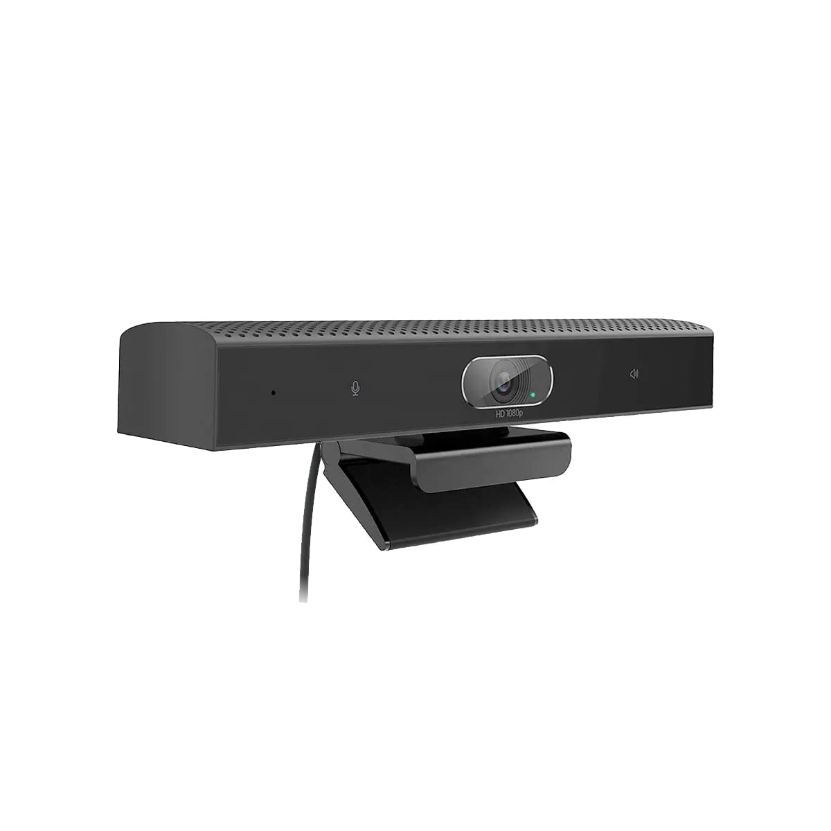 Professional HD 1080p Webcam with Dual Noise Cancelling Mics & Built-in Subwoofer - 120° Wide Angle USB Web Camera for Live Streaming (USB-A/USB-C) - Compatible with Zoom, Teams, Webex - Perfect for Remote Work, Online Classes & Video Conferencing on PC, Mac & Laptop
