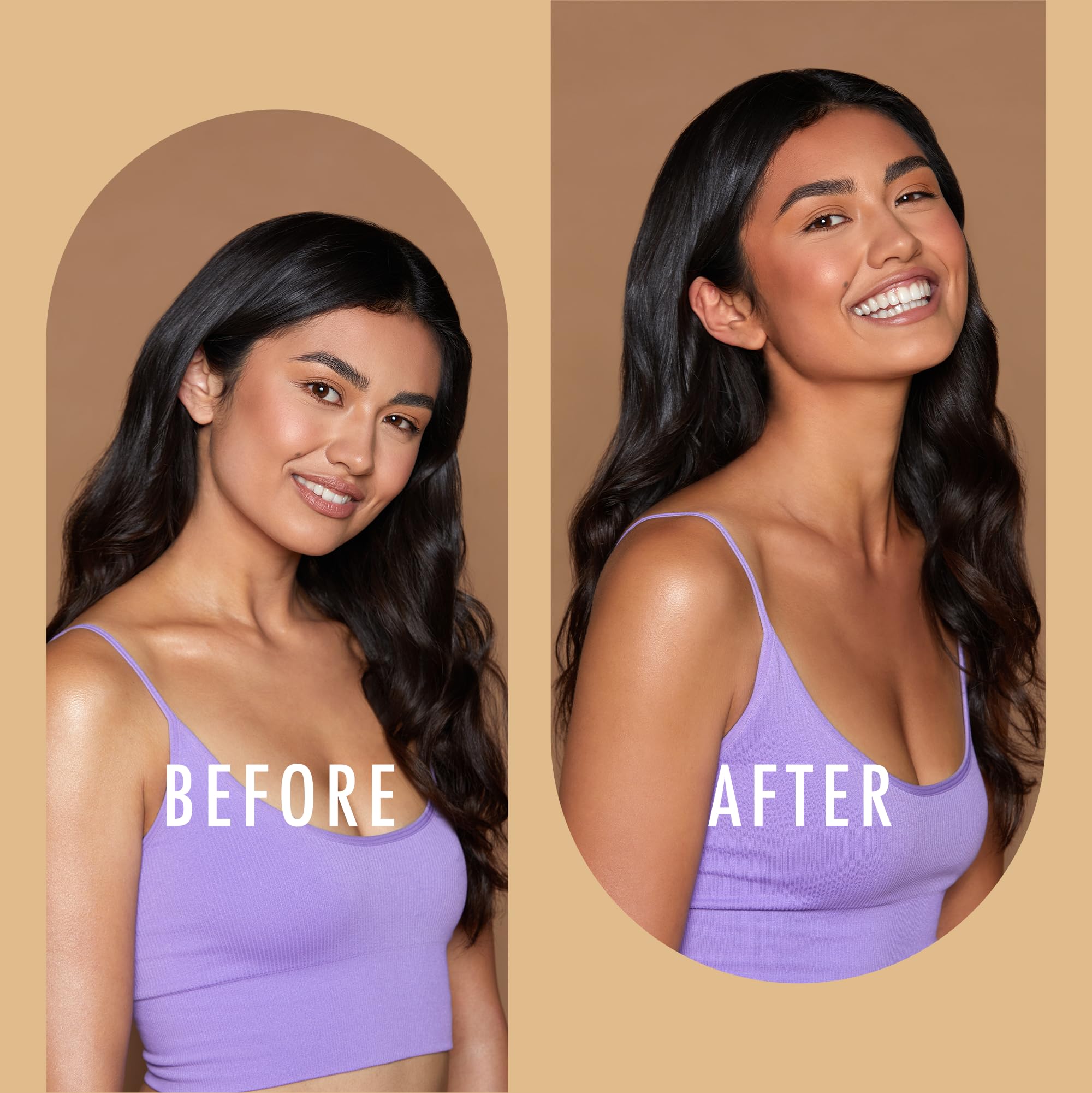 St Moriz Professional Dark Self Tan Face Lotion with Aloe Vera & Vitamin E - Gradual Natural Glow, Vegan Fake Tan for Face | Wear Alone or Under Makeup, No Wash Off Required | 50ml | Perfect for Sunless Tanning, Special Occasions & Everyday Natural Look