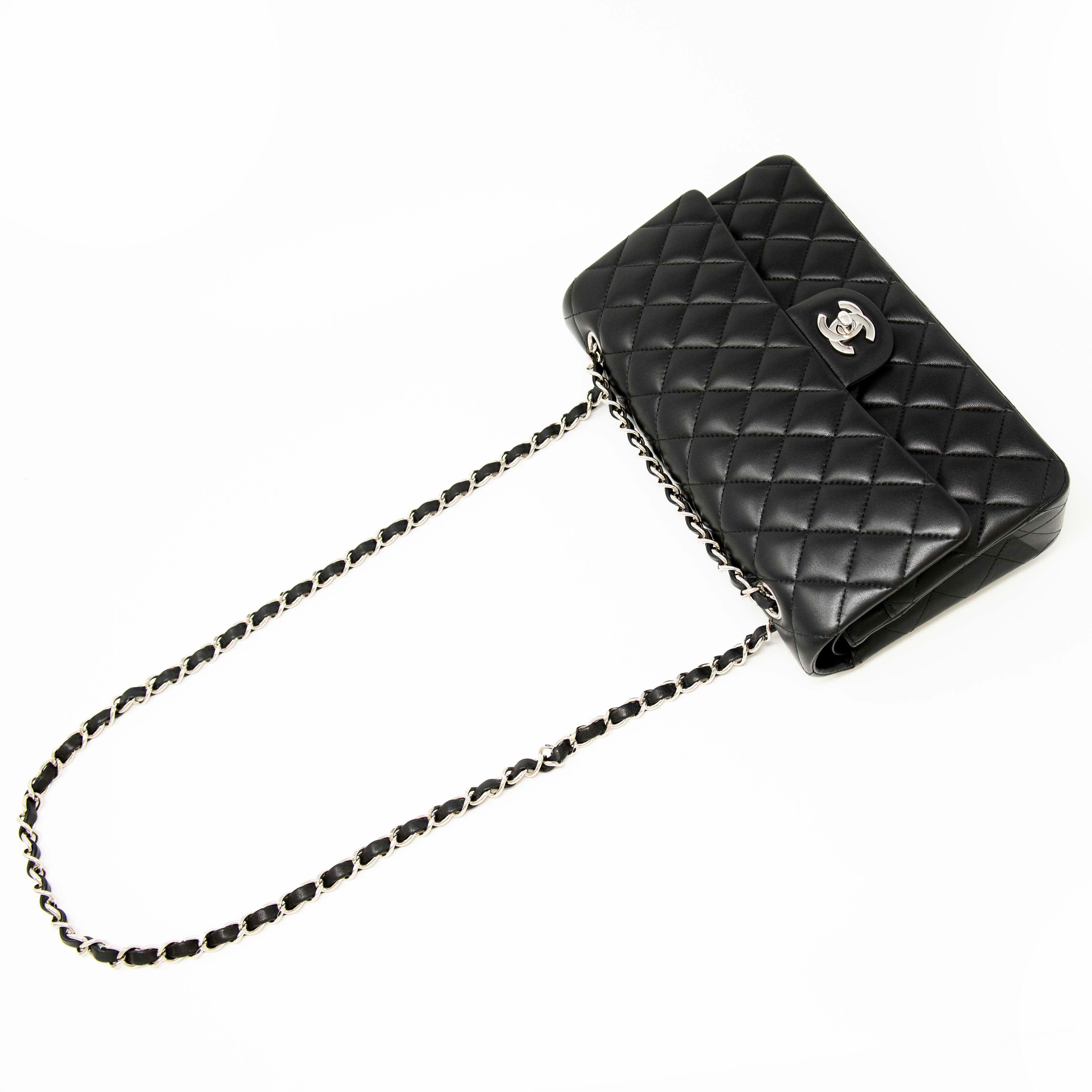 Chanel Black Medium Classic Flap Bag - Timeless Luxury Handbag for Women | Perfect for Work, Evening Events & Special Occasions