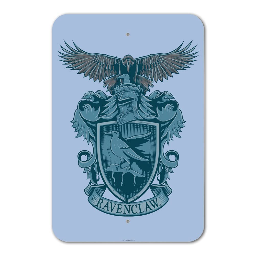 Harry Potter Ravenclaw Crest Wall Decor - Official Licensed Home & Office Sign - Perfect for Fans, Gifts, and Harry Potter Themed Rooms