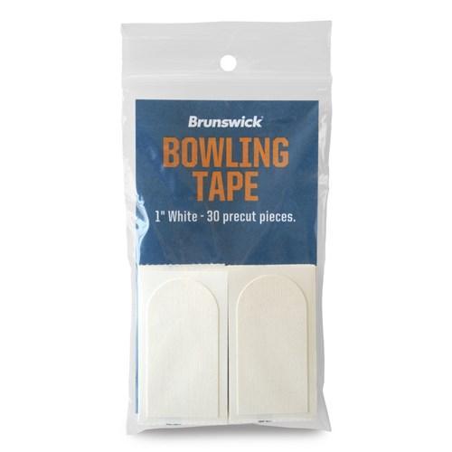 Brunswick 1 White Tape - 30 Piece Pack | Premium Bowling Grip Tape for Enhanced Performance | Perfect for Bowling Enthusiasts & League Players