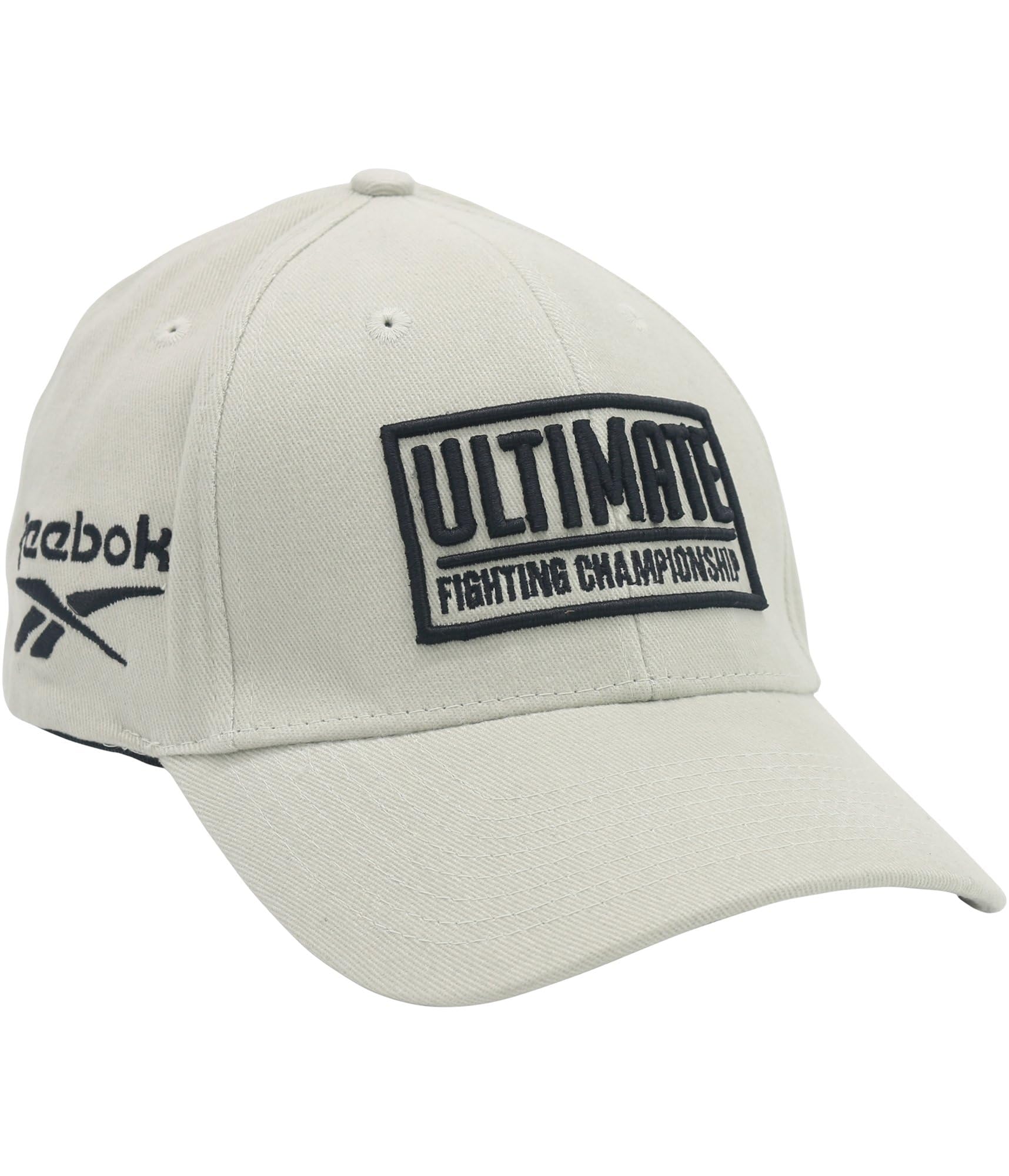 Reebok Men's UFC Baseball Cap - Adjustable Grey MMA Fighting Hat for Training & Fan Gear - One Size Fits All - Perfect for Gym, Sports & Casual Wear