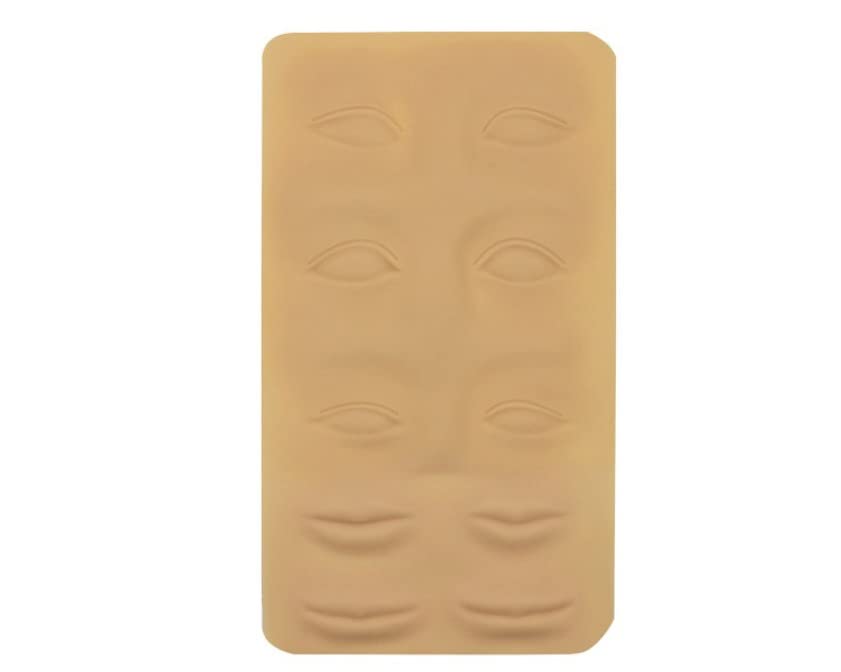 Professional Tattoo Practice Skin Pad - Thin Silicone Sheets for Lips, Eyebrows & Training | Ideal for Beginners, Tattoo Artists & DIY Tattoo Practice at Home or Studio