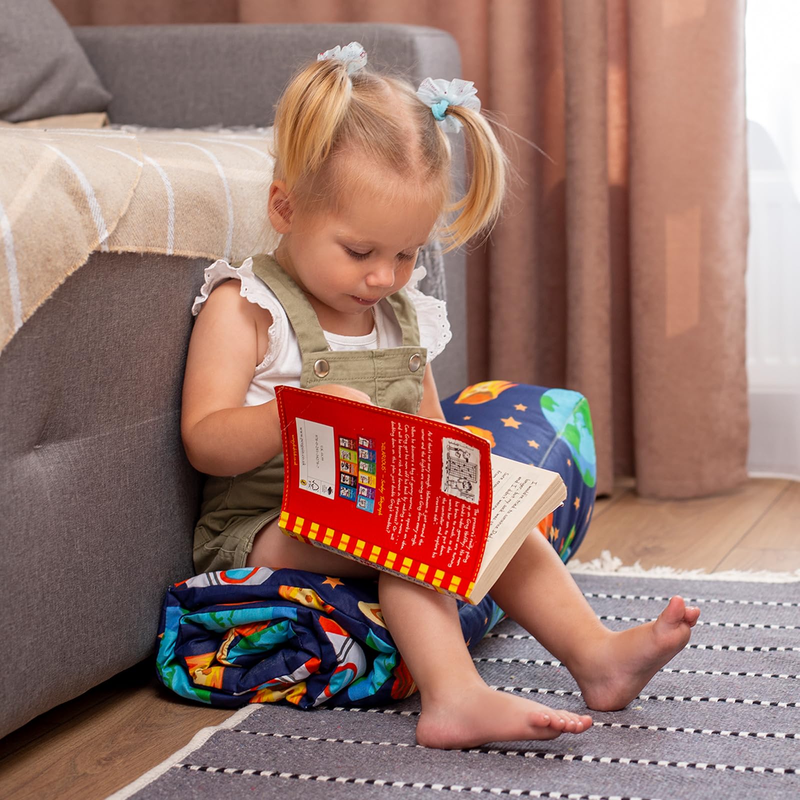 Woodandhearts Climbing Arch Cushion - Soft Play Toddler Floor Cushion for Kids | Montessori Climbing Pillow & Handmade Nursery Furniture | Perfect for Playrooms, Daycares & Indoor Play Areas