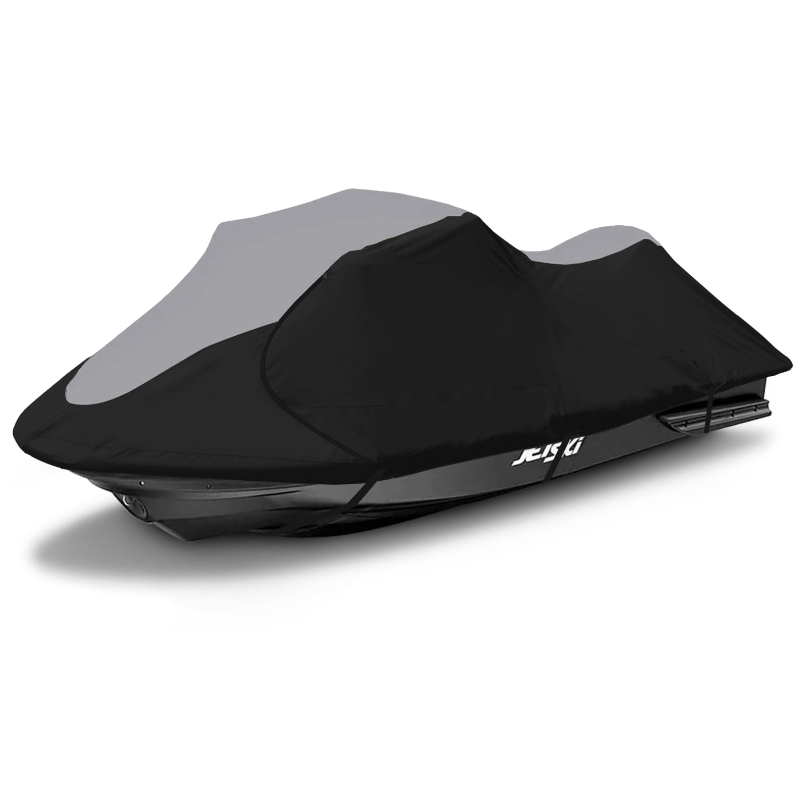 Zenicham 600D Heavy-Duty Jet Ski Cover - Waterproof & UV-Resistant Trailerable Jetski Cover for 136
