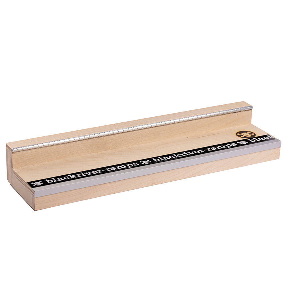 Blackriver Fingerboard Ramps Box 2 with Diamond Coping - Professional Finger Skateboard Obstacle for Tricks & Stunts - Perfect for Home, Office & Skatepark Practice