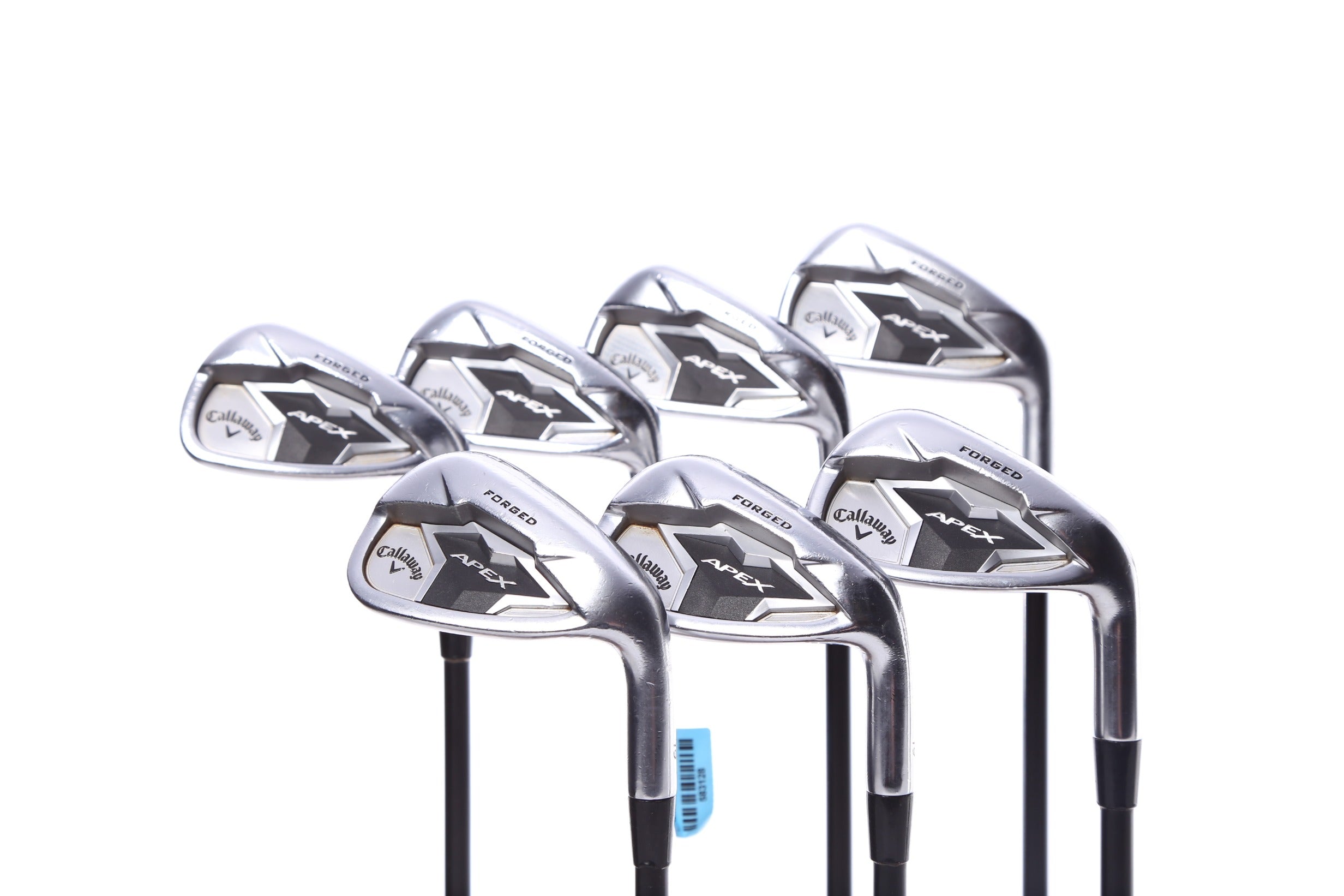 Used Callaway Apex 19 Iron Set 5-AW Right Handed Stiff Flex Golf Clubs for Men - Perfect for Driving Range & Course Play