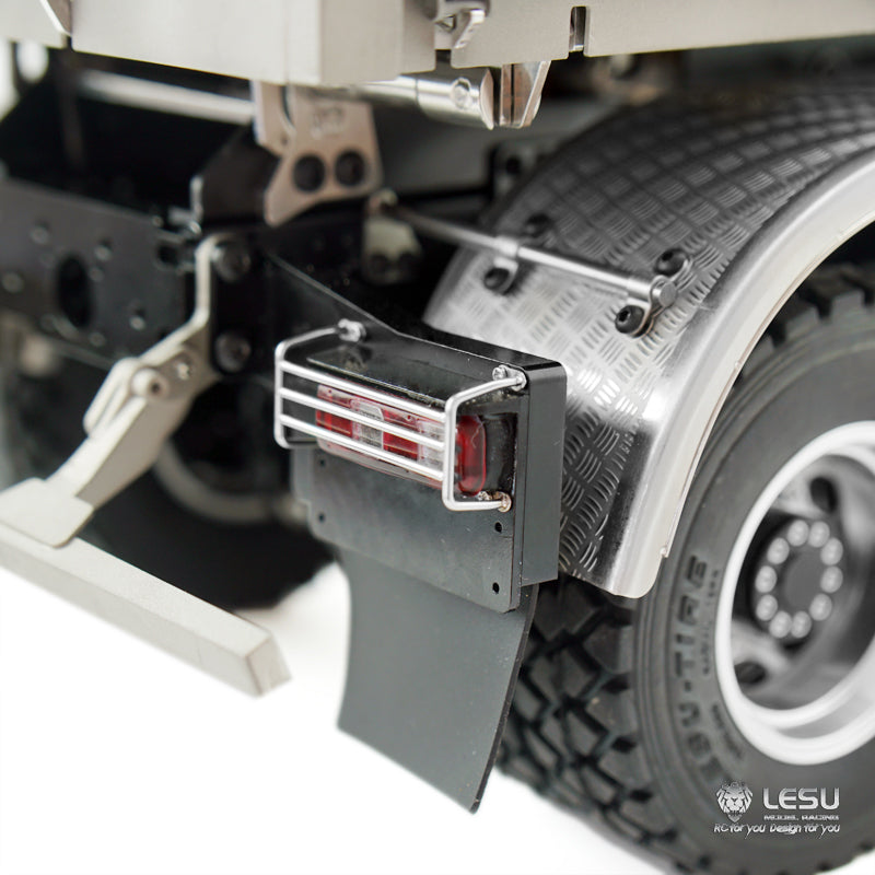 BEST SELLING LESU RC 1/14 Scale 3348 3-Axle 6X6 Remote Control Dump Truck with Motor & Servo - No Cabin DIY Upgrade Kit for RC Trucks | Perfect for Construction Site Play, Off-Road Adventures & RC Hobby Enthusiasts