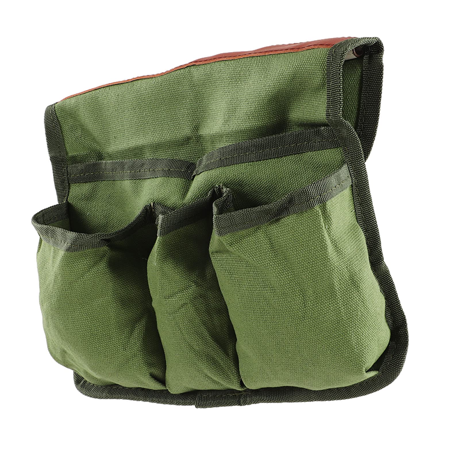 Portable Bedside Storage Organizer with 4 Pockets - Multifunctional Chair Side Organizer Bag for Camping, Beach, Office & Home Use (Green) - Perfect for Storing Books, Phones, Snacks & Essentials