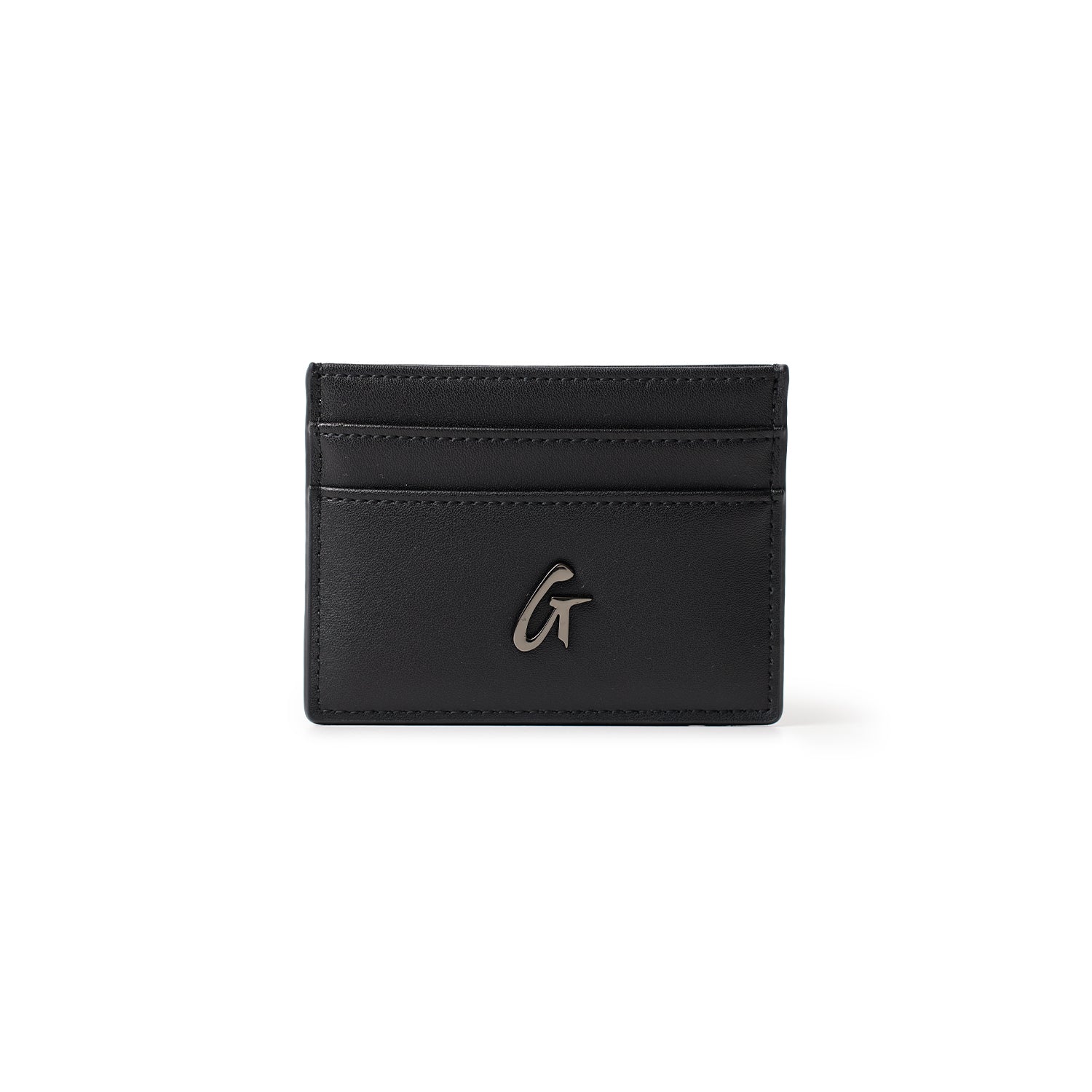 Premium Gunmetal Card Holder - Slim RFID Blocking Wallet for Men & Women | Perfect for Travel, Business & Everyday Use (Black)