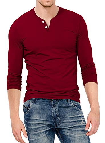 B06 Long Sleeve Wine Red