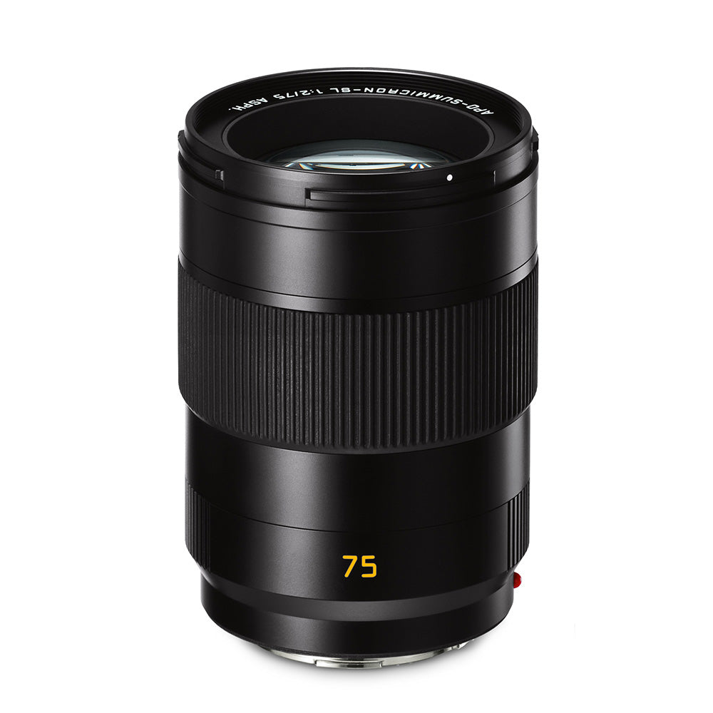 Leica APO Summicron SL 75mm f/2 ASPH Lens - Professional Portrait & Low Light Photography for DSLR Cameras - Perfect for Weddings, Studio Shoots & Travel Photography