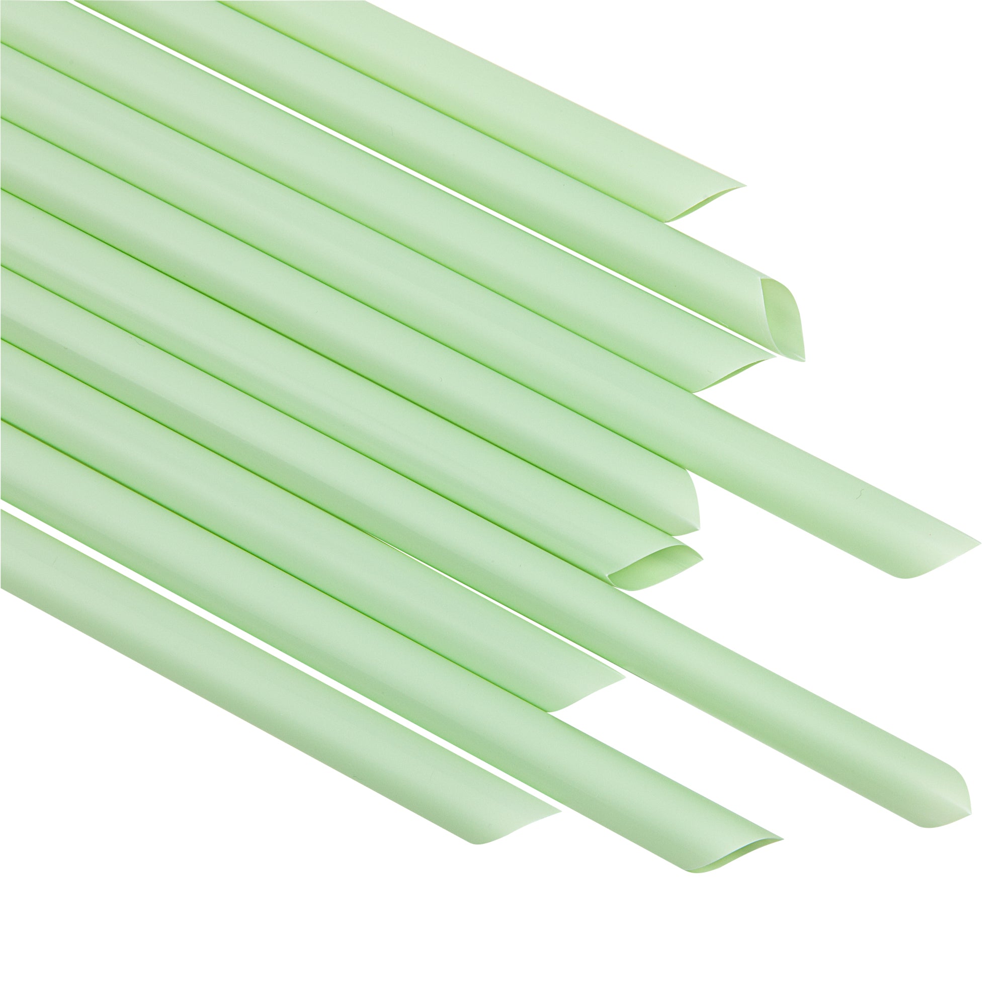Eco-Friendly Extra Wide PLA Boba Straws - Compostable, Pointed Tip, 9mm (1000 Count) | Perfect for Bubble Tea, Smoothies & Cold Drinks