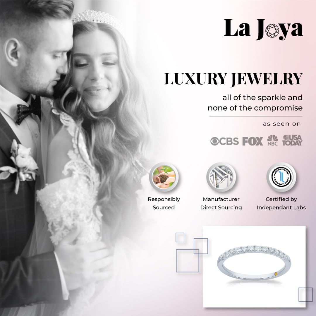 Lab Grown Diamond Wedding Bands for Women - 10K Yellow, White & Rose Gold Certified Diamond Rings | Anniversary, Promise & Stackable Bands | 1/10-1/2 Carat | Perfect for Weddings, Engagements & Special Occasions