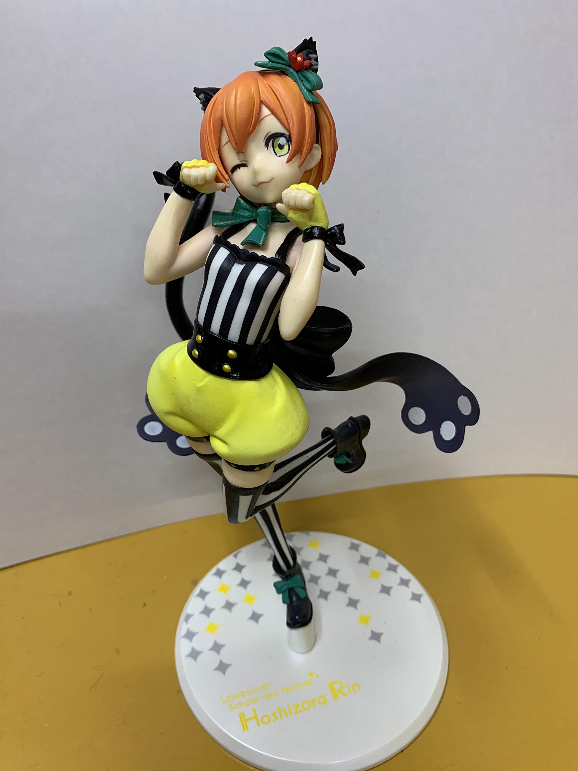 Love Live! School Idol Festival Rin Hoshizora 1/7 Scale Anime PVC Figure Statue - Perfect for Anime Collectors, Display & Otaku Decor