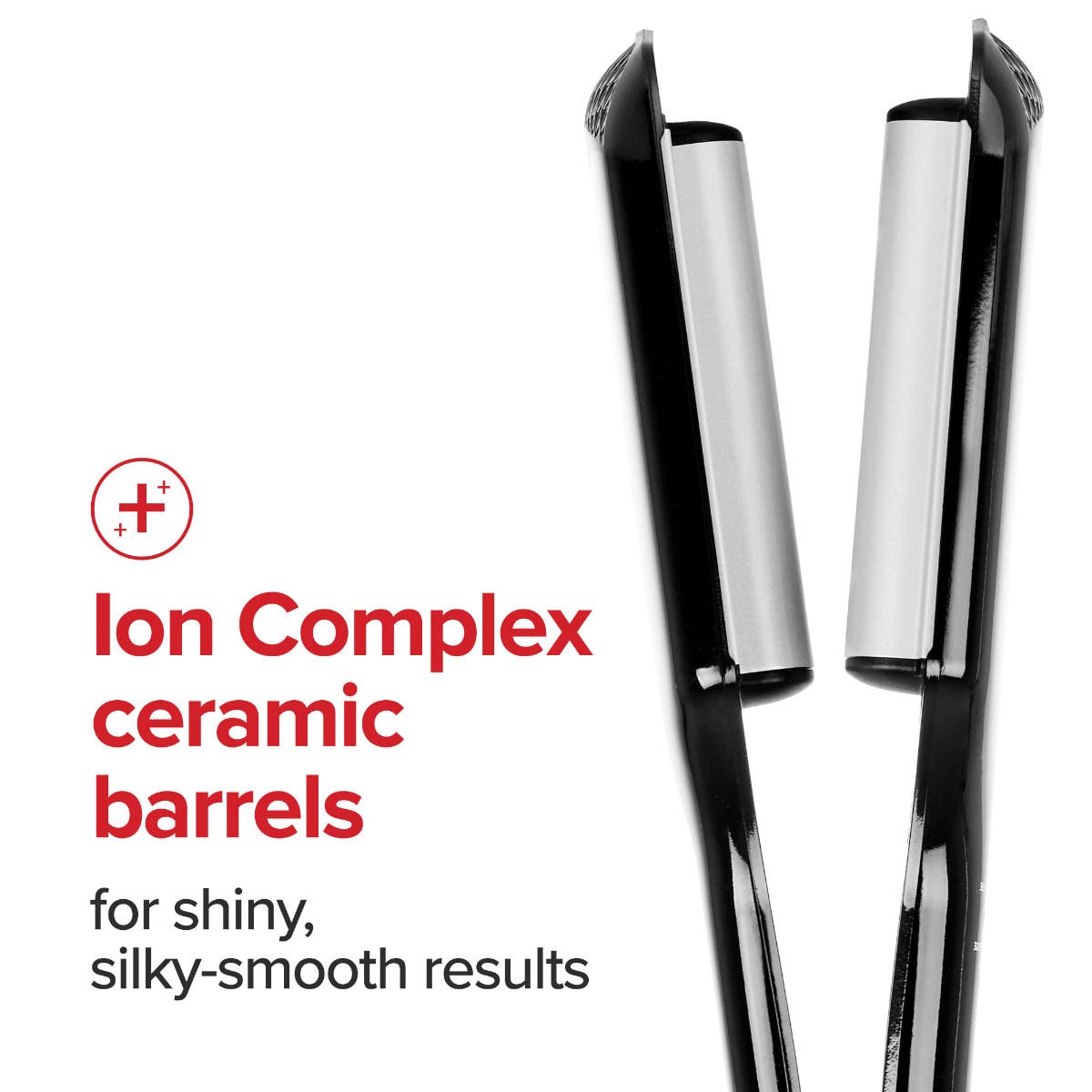 Express Ion WavePress Ceramic Deep Waver Hair Styling Iron - Professional Salon-Grade Curling Wand for Long & Short Hair - Perfect for Beach Waves, Loose Curls & Everyday Hairstyles