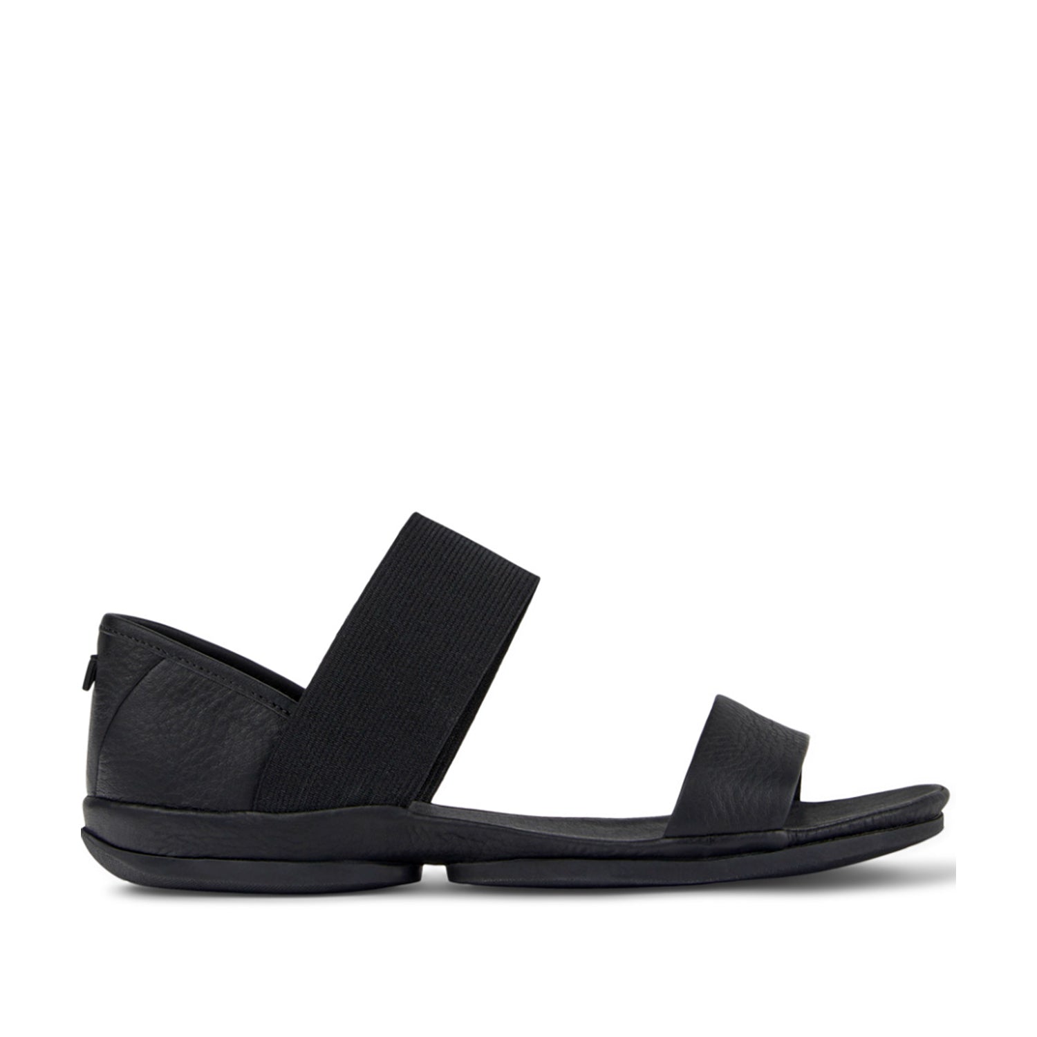 Camper Women's Right Nina Black Leather Slip-On Loafers - Comfortable Casual Shoes for Work, Travel & Everyday Wear