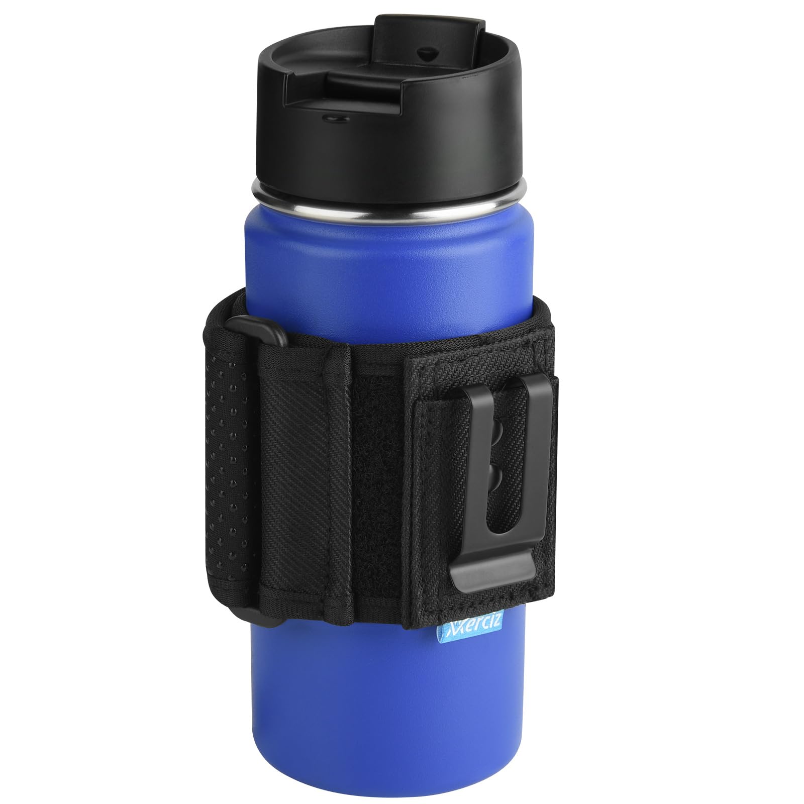 Xxerciz Adjustable Water Bottle Carrier Holder with Shoulder Strap - Universal Bottle Sling for Walking, Hiking, Camping - Perfect for Outdoor Activities, Gym & Travel