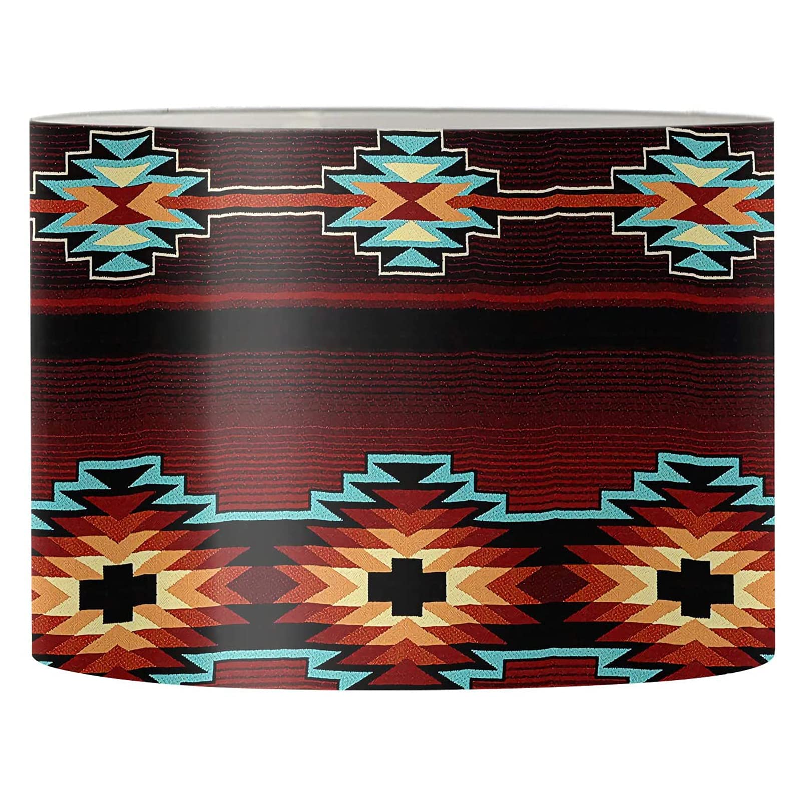 Aztec Tribal Style Desk Lamp Shade - 11.2