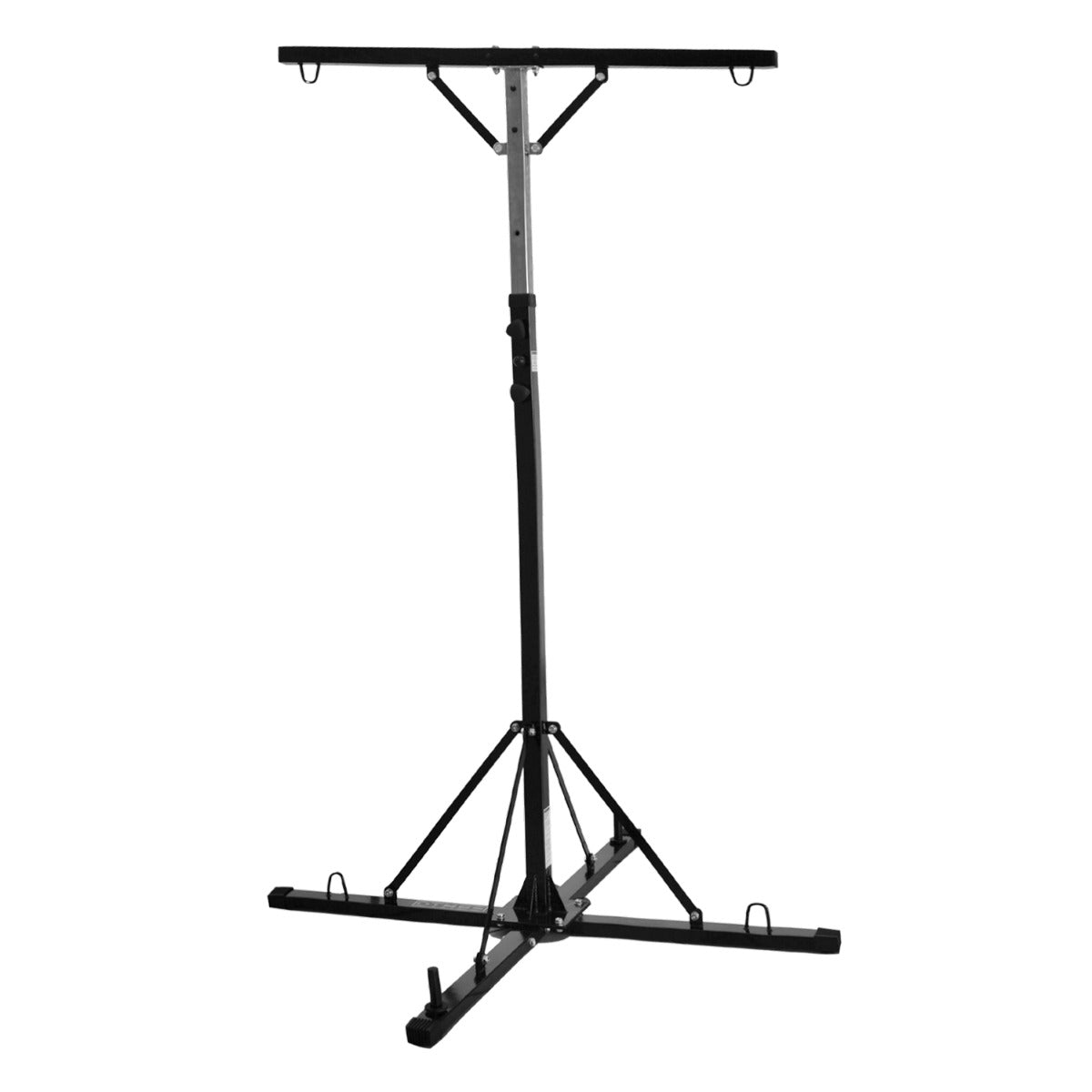 TITLE Boxing Double Trouble Heavy Bag Stand - Heavy Duty Free Standing Punching Bag Stand for Home Gym, Boxing Training (Without Heavy Bag) - Perfect for Boxing, MMA, Kickboxing & Fitness Workouts