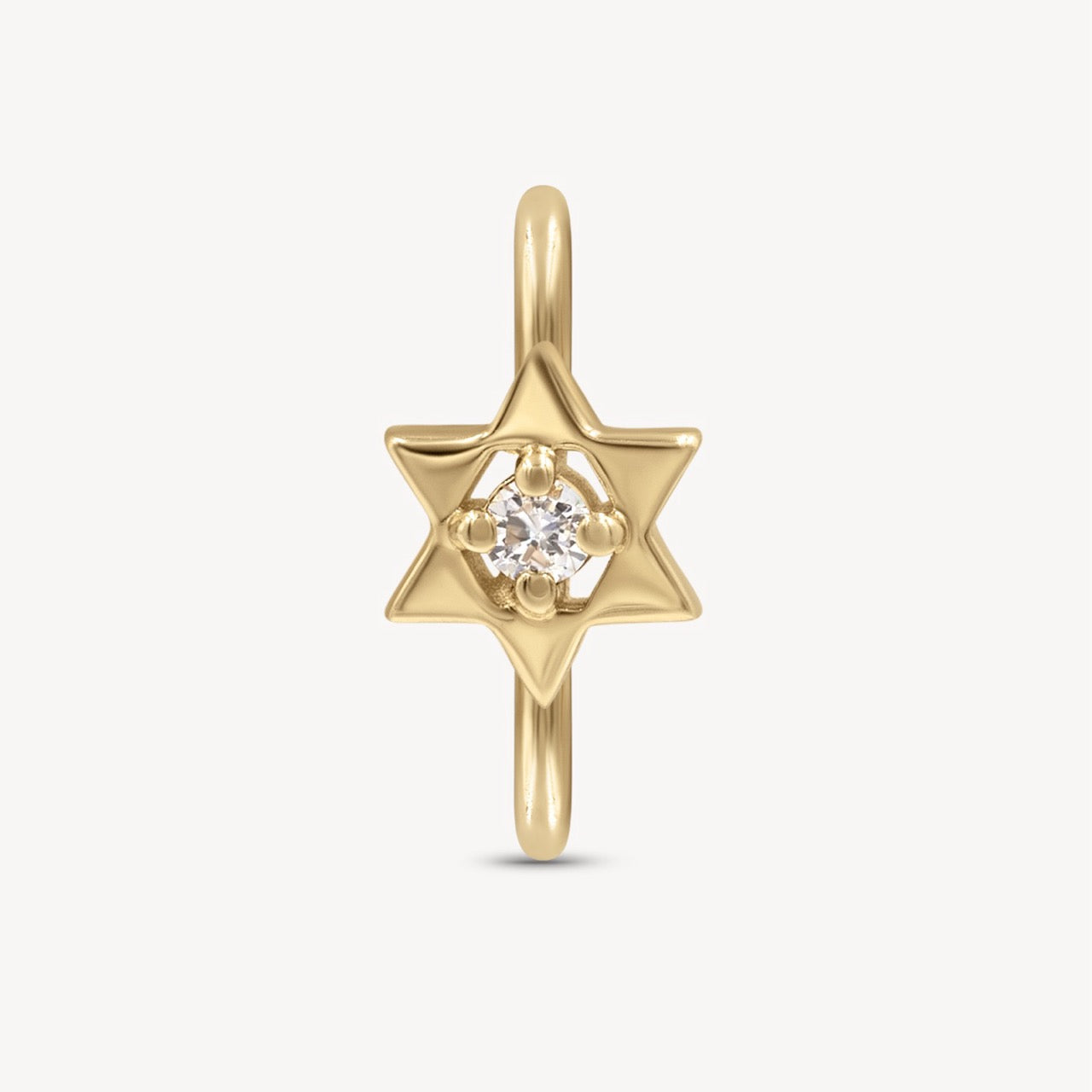 Star of David Necklace - 14K Gold Jewish Jewelry for Men & Women - Perfect for Hanukkah, Bar Mitzvah & Jewish Holidays