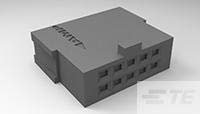 487223-5, 020 Housing FFC Receptacle 100CL DR (25 Pack) - Perfect for Electronics Assembly, PCB Connections, and Device Repairs